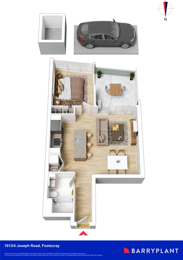 1013/4 Joseph Road, Footscray, VIC 3011, Footscray - Thumbnail 7