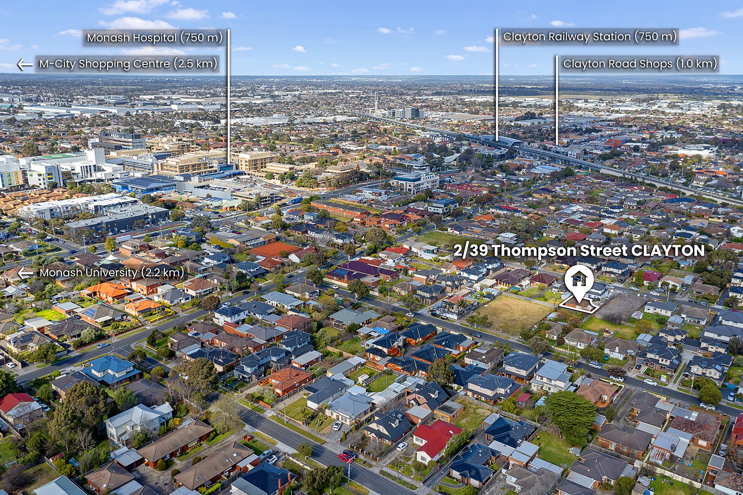2/39 Thompson Street, Clayton, VIC 3168, Clayton - Thumbnail 2