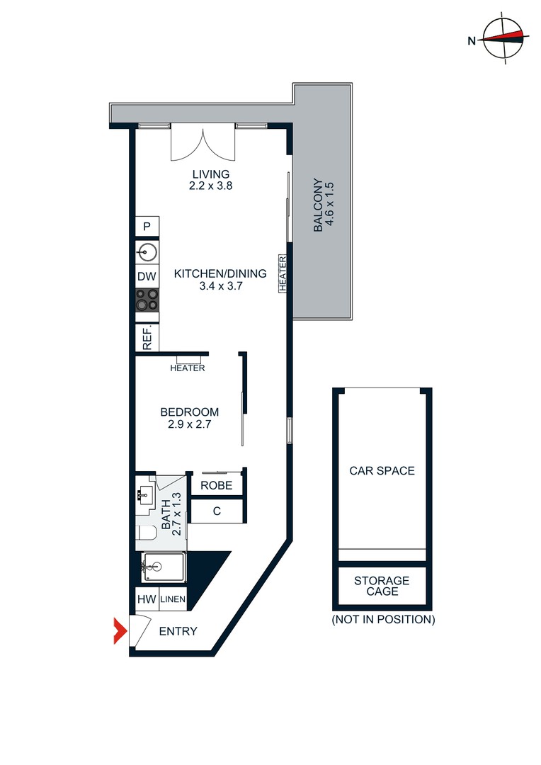 211/33 Cliveden Close, East Melbourne, VIC 3002, East Melbourne - Thumbnail 7
