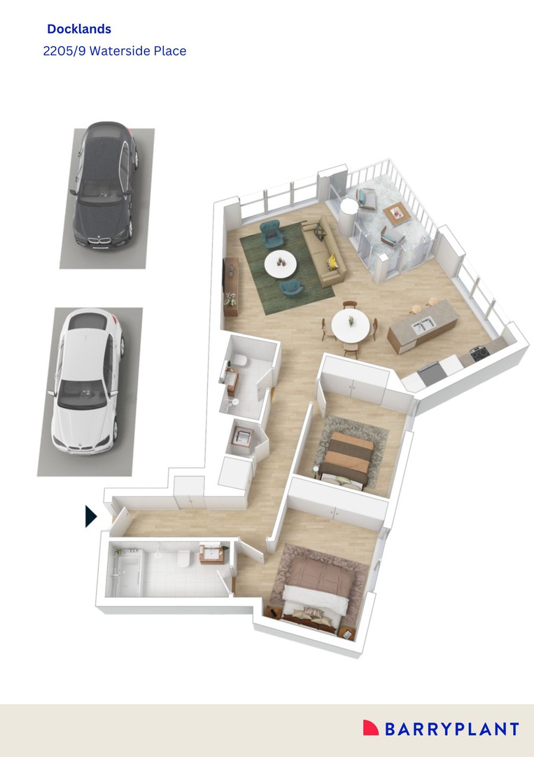 2205/9 Waterside Place, Docklands, VIC 3008 - Thumbnail 2 - 06/08/2024