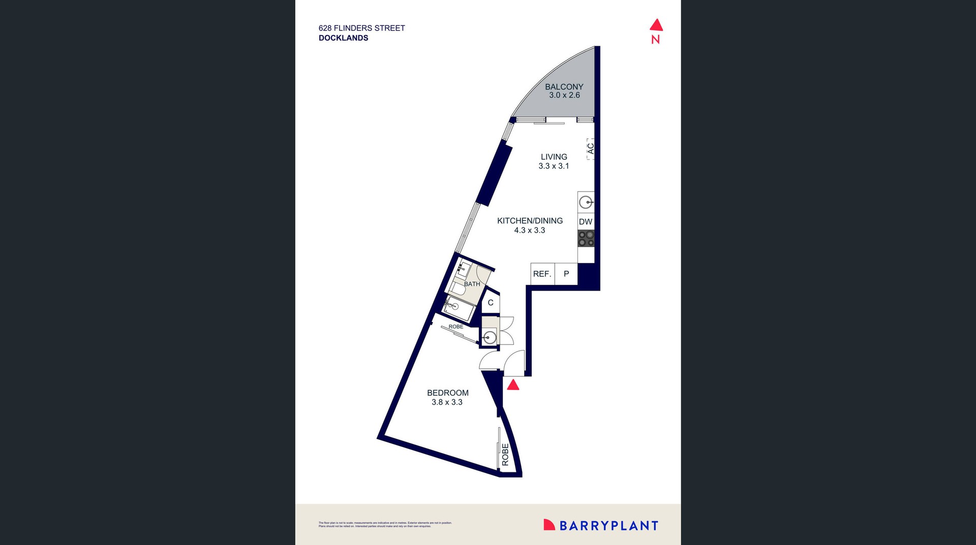 2401/628 Flinders Street, Docklands, VIC 3008, Docklands - Thumbnail 8