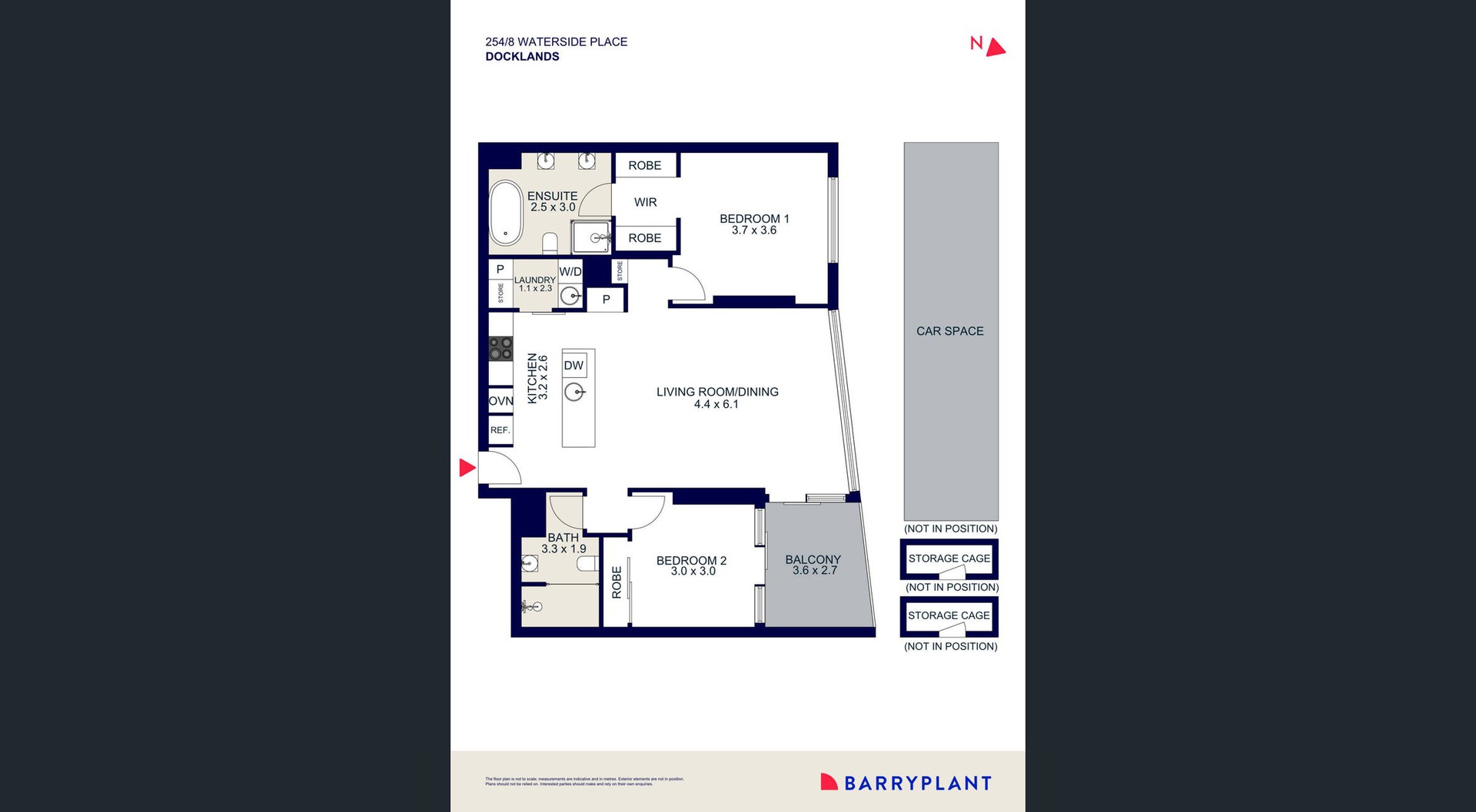 254/8 Waterside Place, Docklands, VIC 3008 - Thumbnail 2 - 08/11/2024