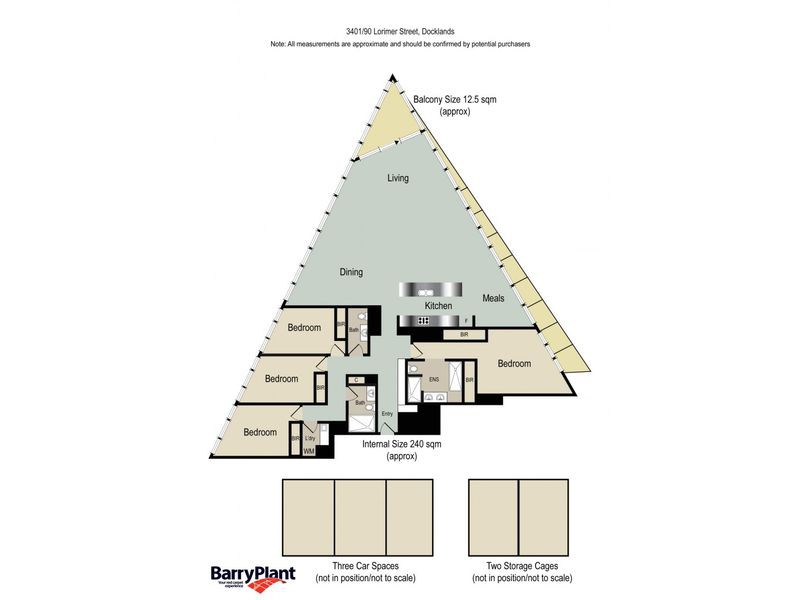 3401/90 Lorimer Street, Docklands, VIC 3008, Docklands - Thumbnail 3