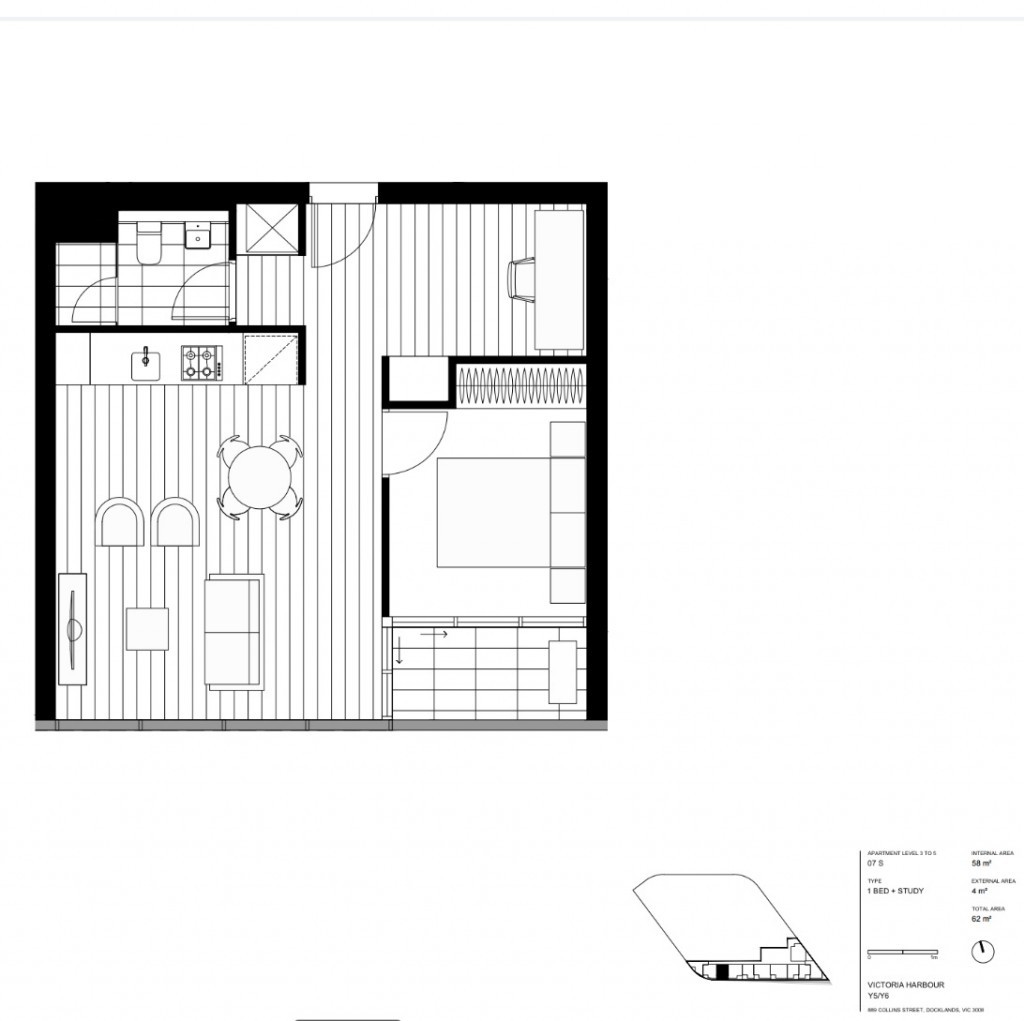 507S/889 Collins Street, Docklands, VIC 3008, Docklands - Thumbnail 7