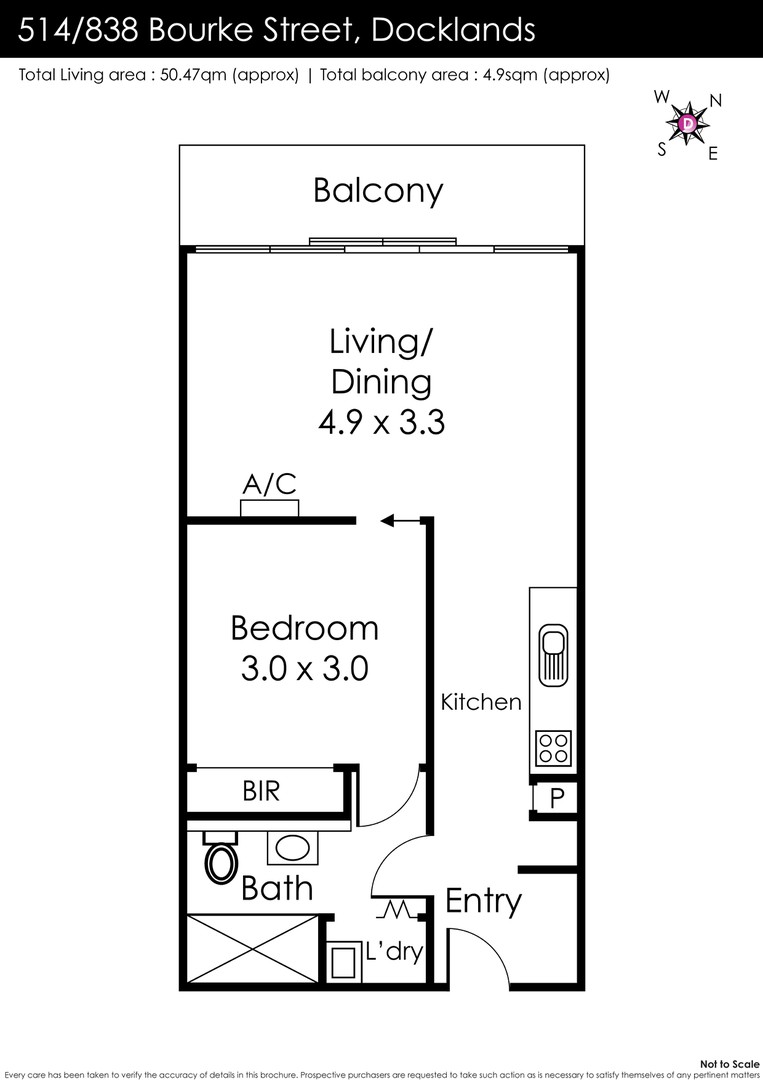 514/838 Bourke Street, Docklands, VIC 3008, Docklands - Thumbnail 7