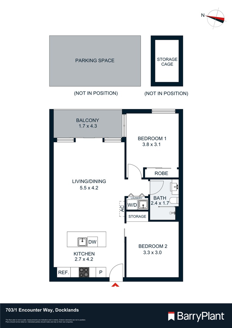 703/1 Encounter Way, Docklands, VIC 3008, Docklands - Thumbnail 8
