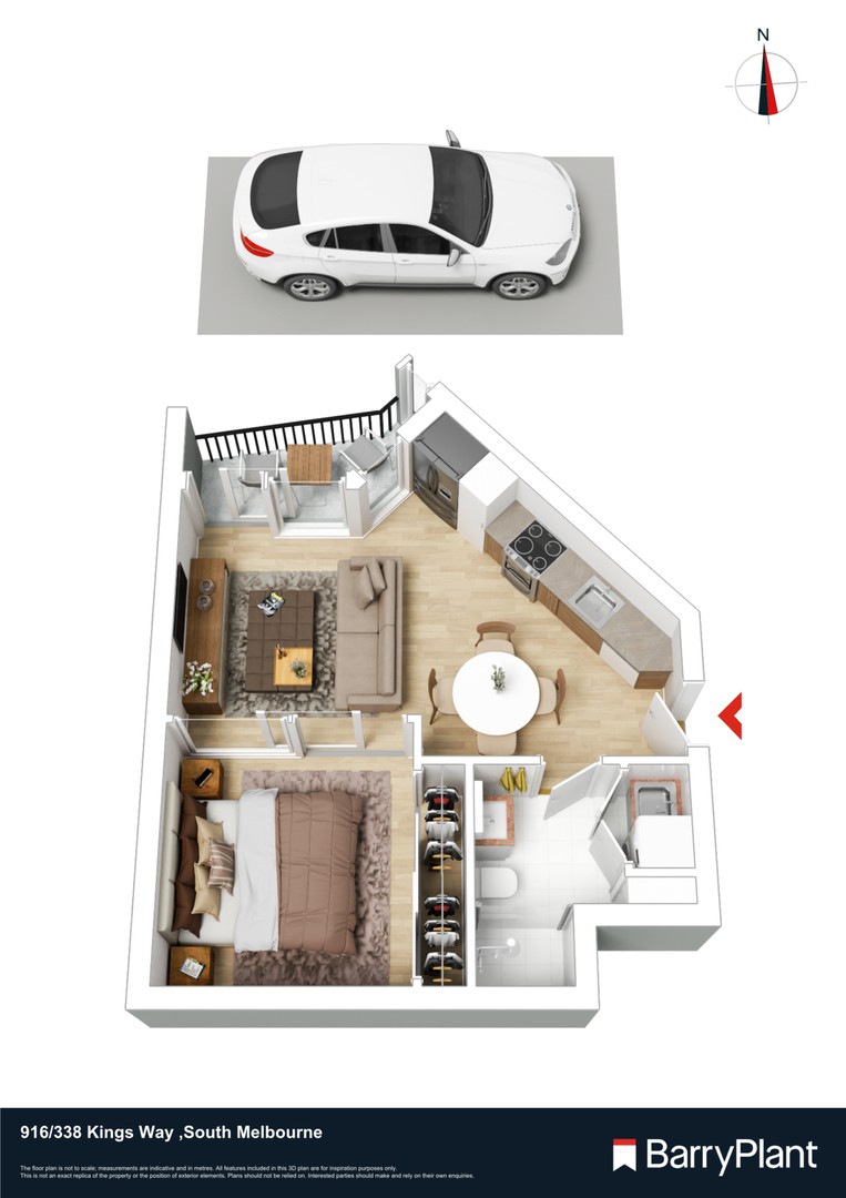916/338 Kings Way, South Melbourne, VIC 3205, South Melbourne - Thumbnail 7
