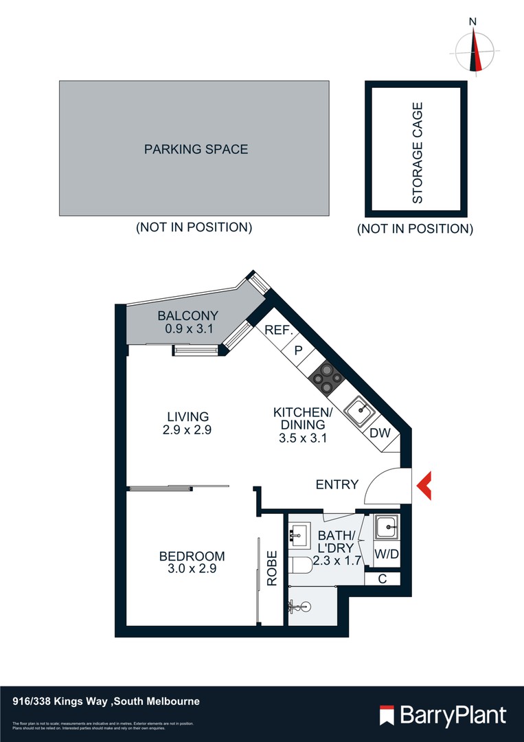 916/338 Kings Way, South Melbourne, VIC 3205, South Melbourne - Thumbnail 8