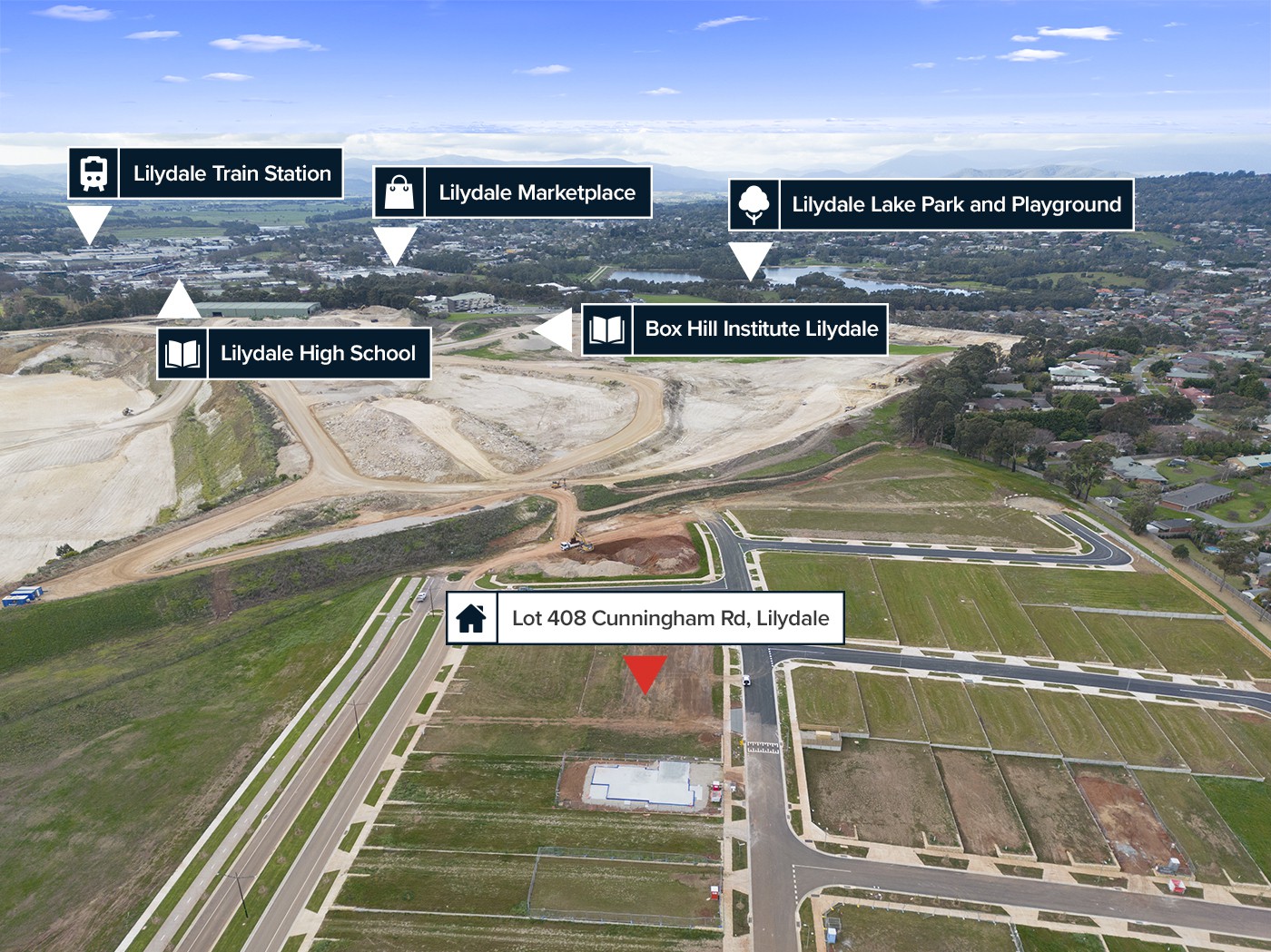 Lot 408 Cunningham Road, Lilydale, VIC 3140, Lilydale - Thumbnail 3