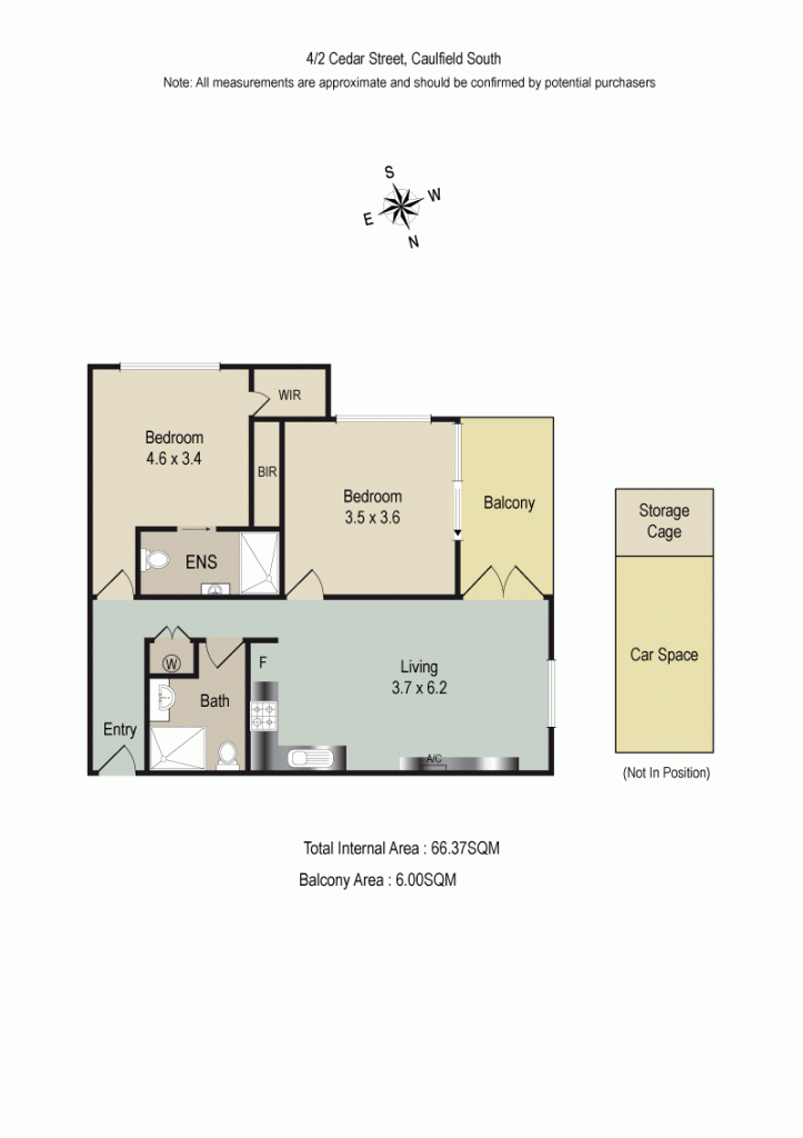 4/2 Cedar Street, Caulfield South, VIC 3162 - Thumbnail 1 - 20/05/2019