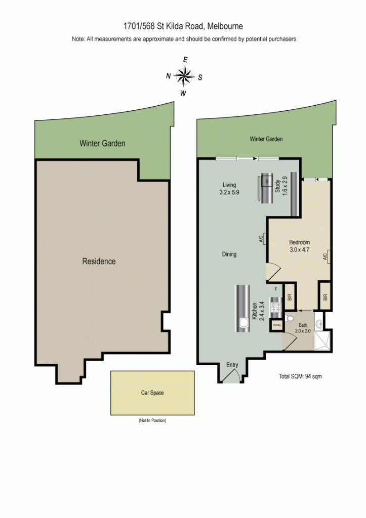 1701/568 St Kilda Road, Melbourne, VIC 3004 - Thumbnail 1 - 20/05/2019