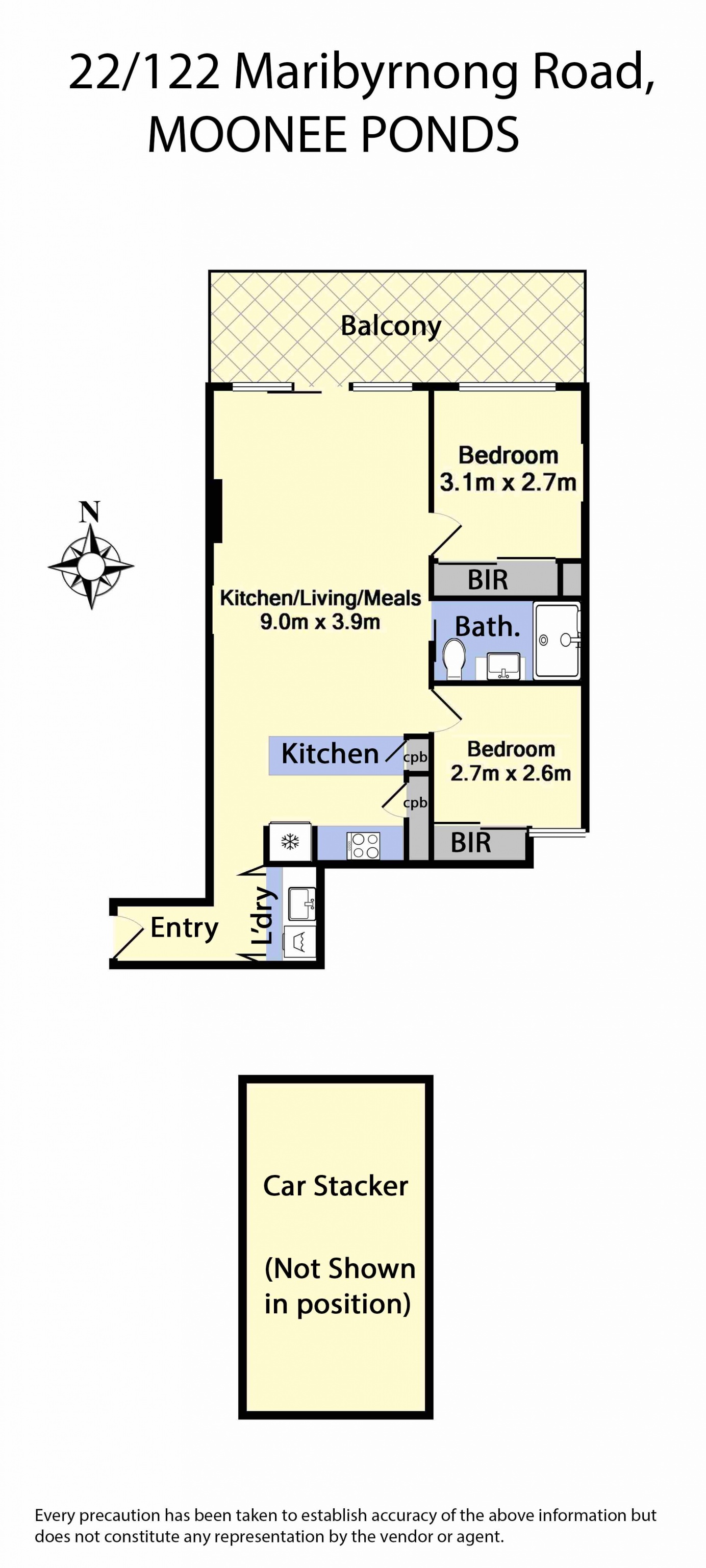 22/122 Maribyrnong Road, Moonee Ponds, VIC 3039 - Thumbnail 1 - 19/05/2019