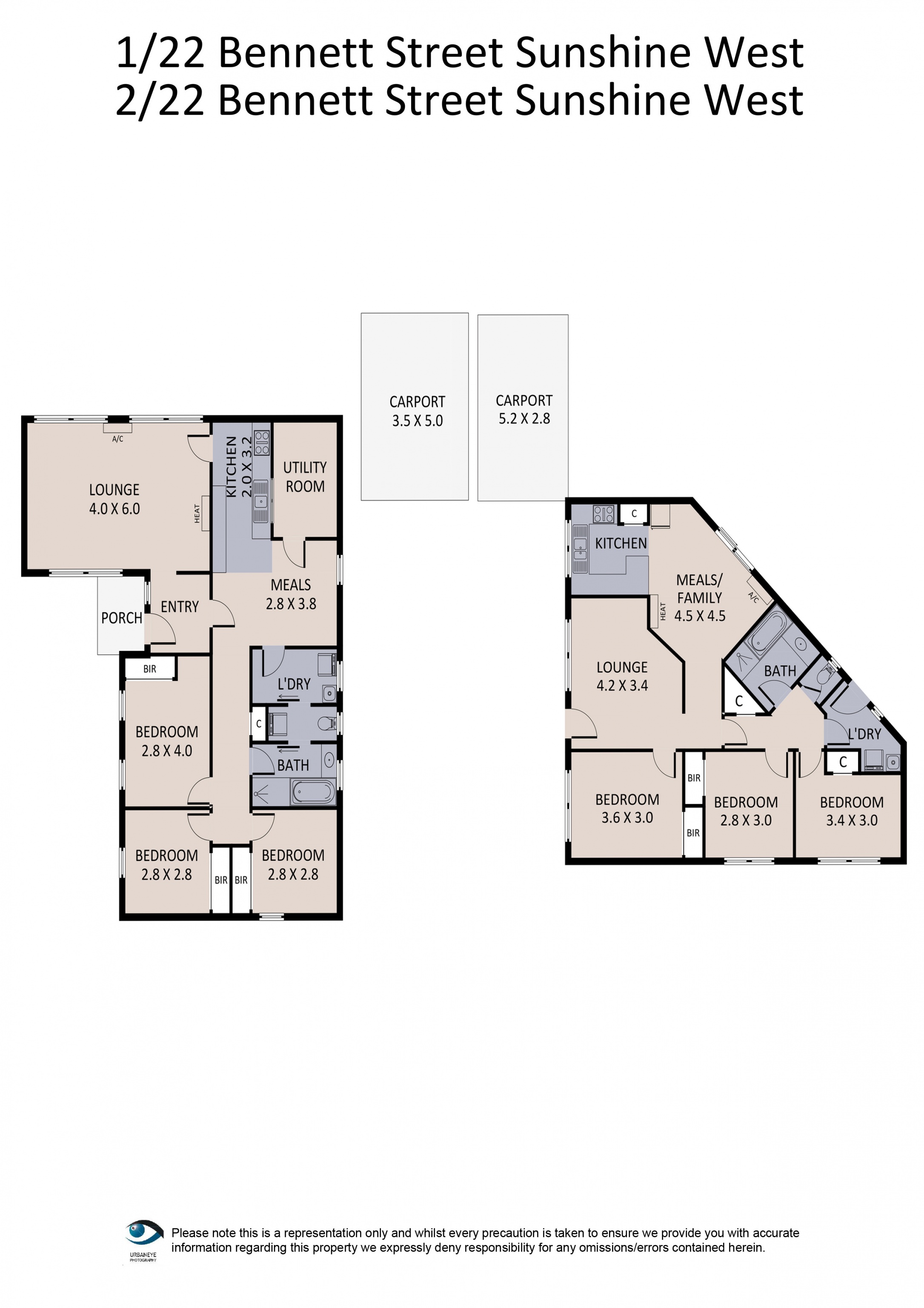 1 & 2/22 Bennett Street, Sunshine West, VIC 3020 - Thumbnail 1 - 18/05/2019