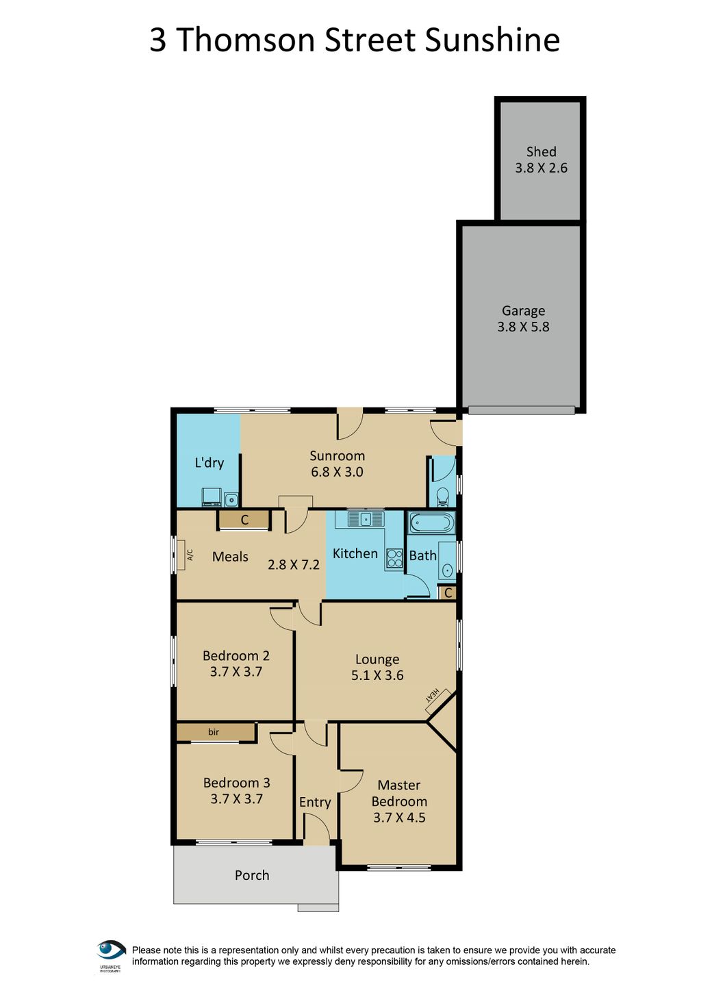 3 Thomson Street, Sunshine, VIC 3020 - Thumbnail 1 - 18/05/2019
