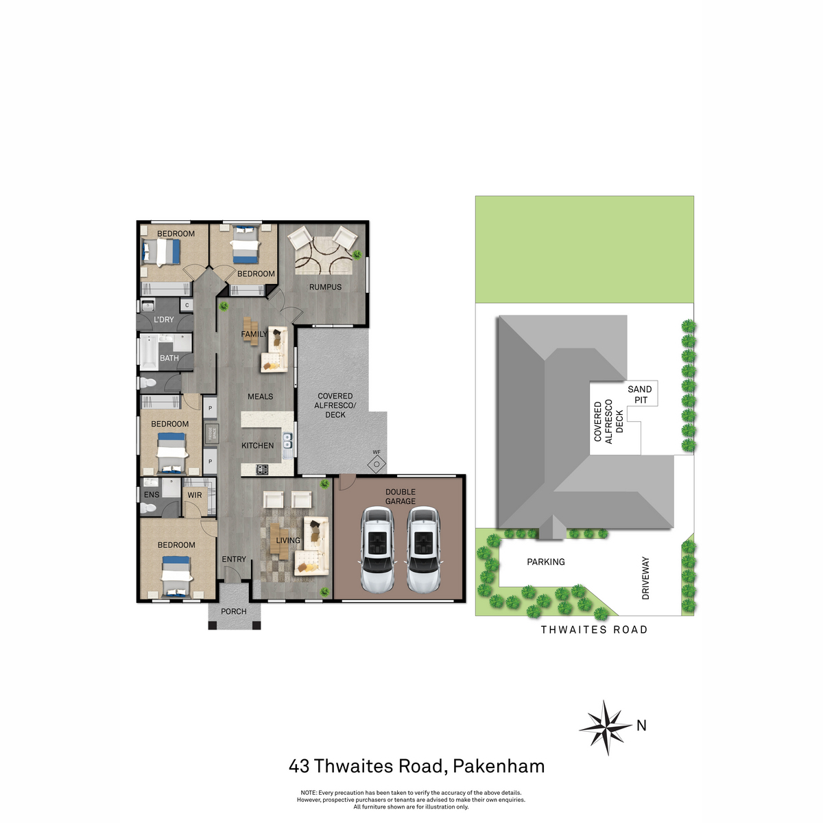 43 Thwaites Road, Pakenham, VIC 3810 - Thumbnail 1 - 17/05/2019