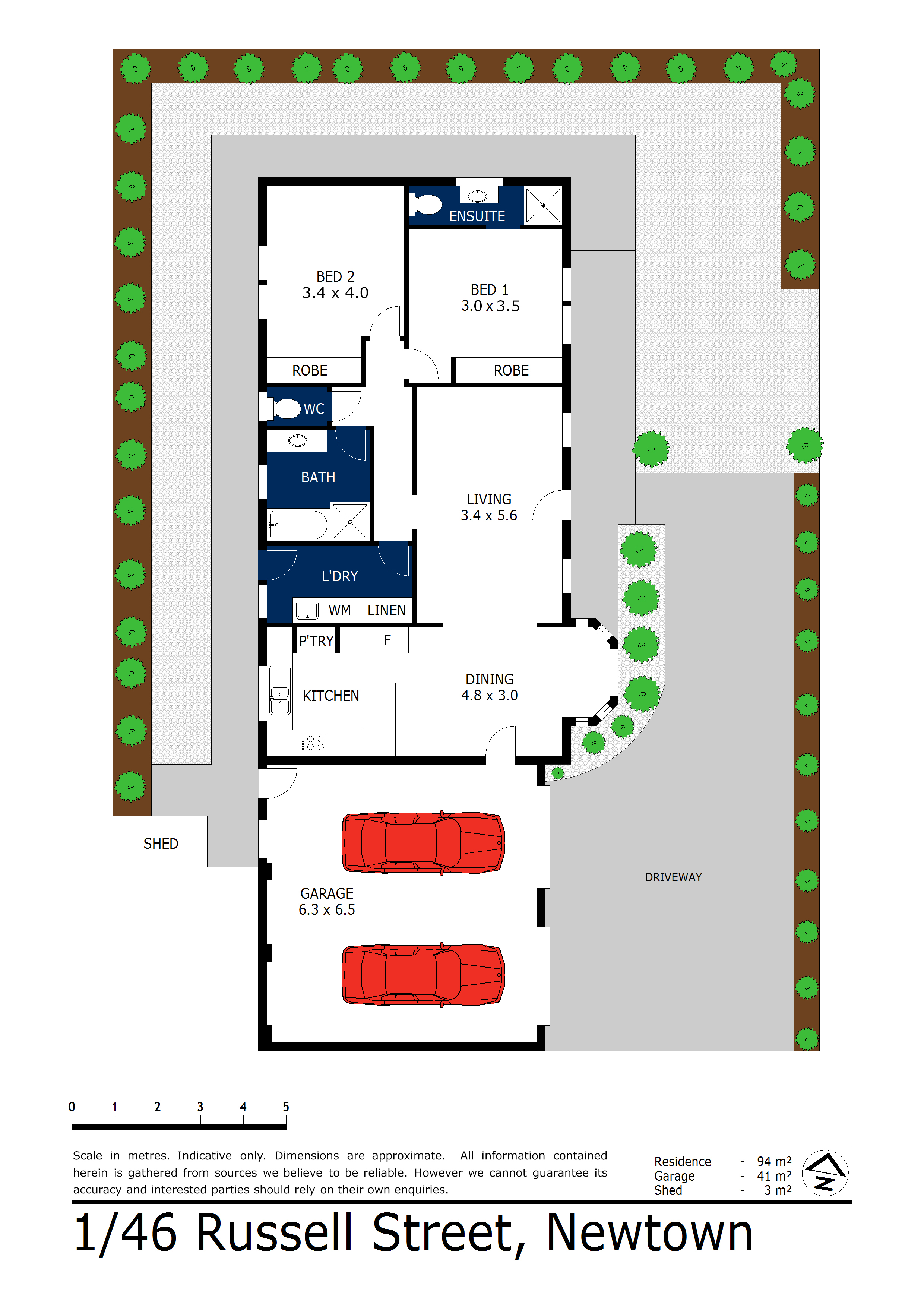 1/46 Russell Street, Newtown, VIC 3220 - Thumbnail 1 - 17/05/2019