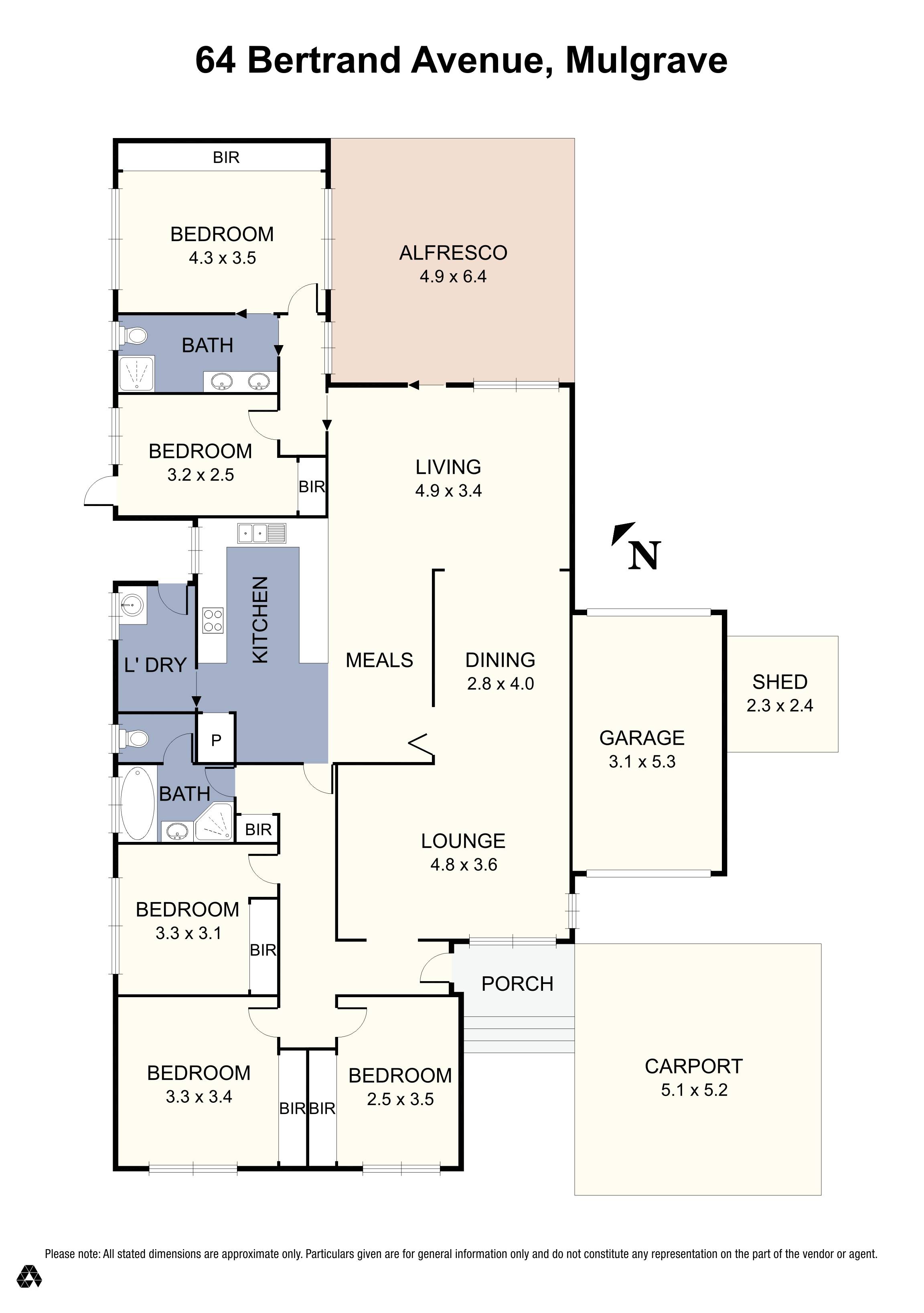 64 Bertrand Avenue, Mulgrave, VIC 3170 - Thumbnail 1 - 29/01/2019