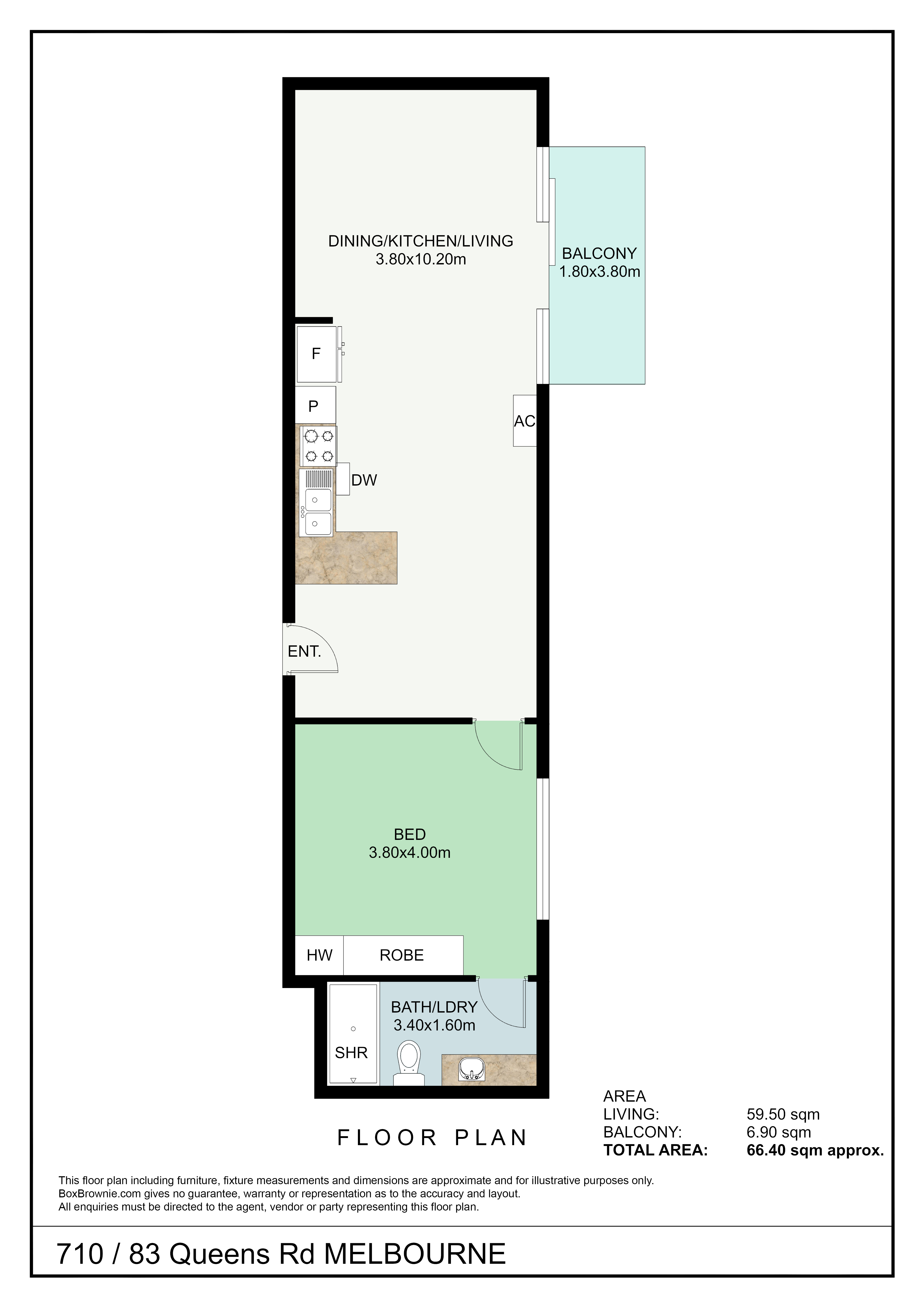 710/83 Queens Road, Melbourne, VIC 3004 - Thumbnail 1 - 30/09/2020