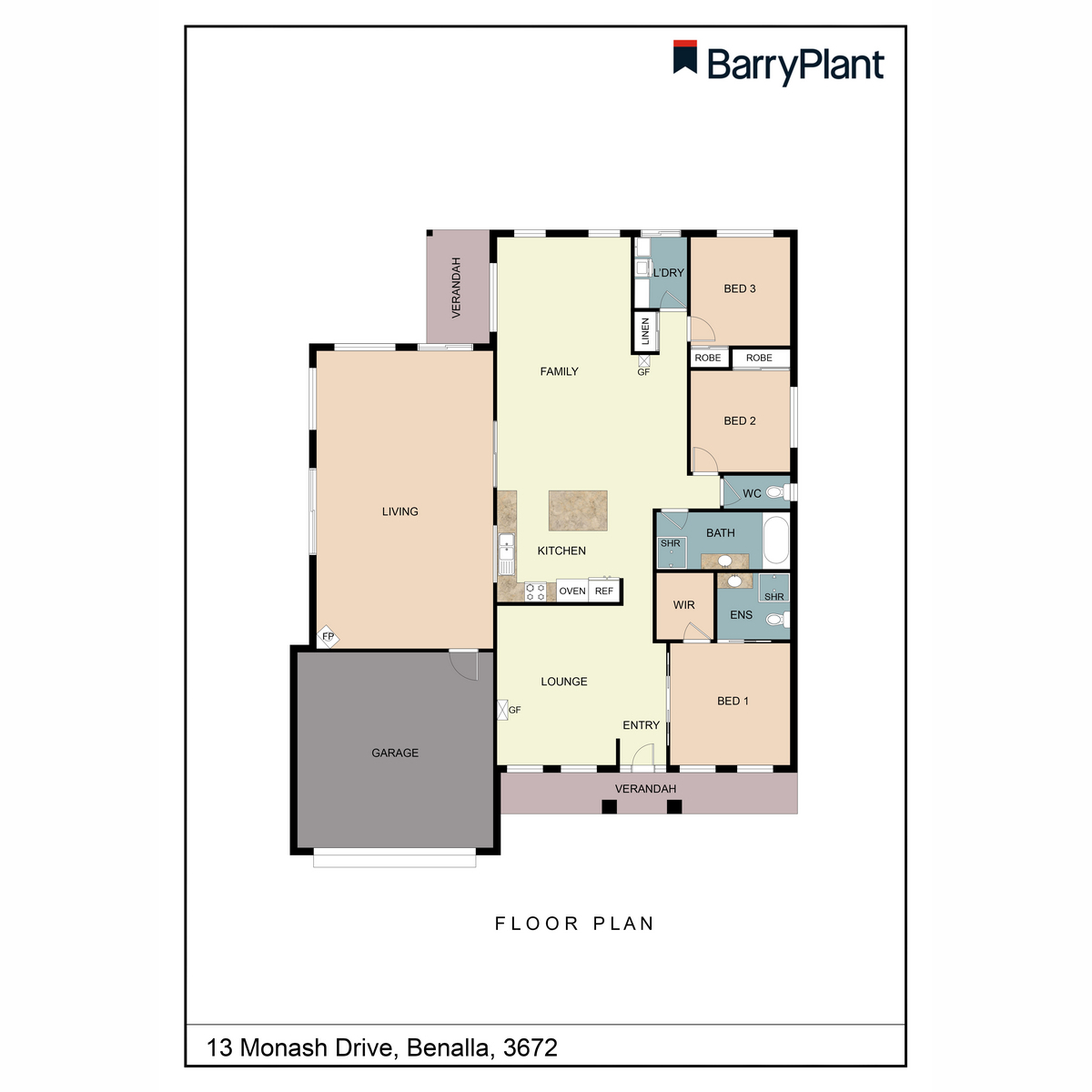 13 Monash Drive, Benalla, VIC 3672 - Thumbnail 1 - 19/02/2021