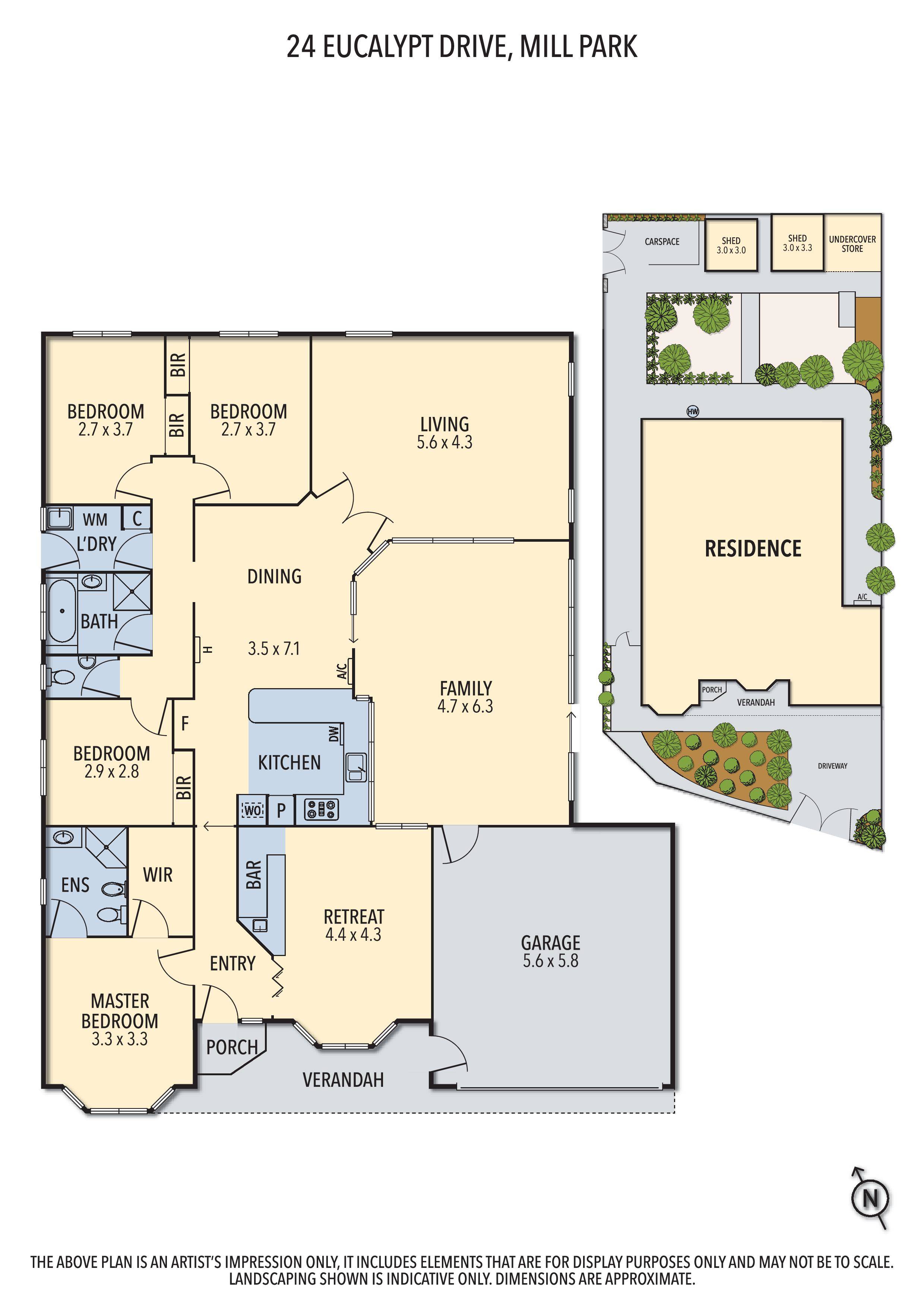 24 Eucalypt Drive, Mill Park, VIC 3082 - Thumbnail 1 - 26/02/2021