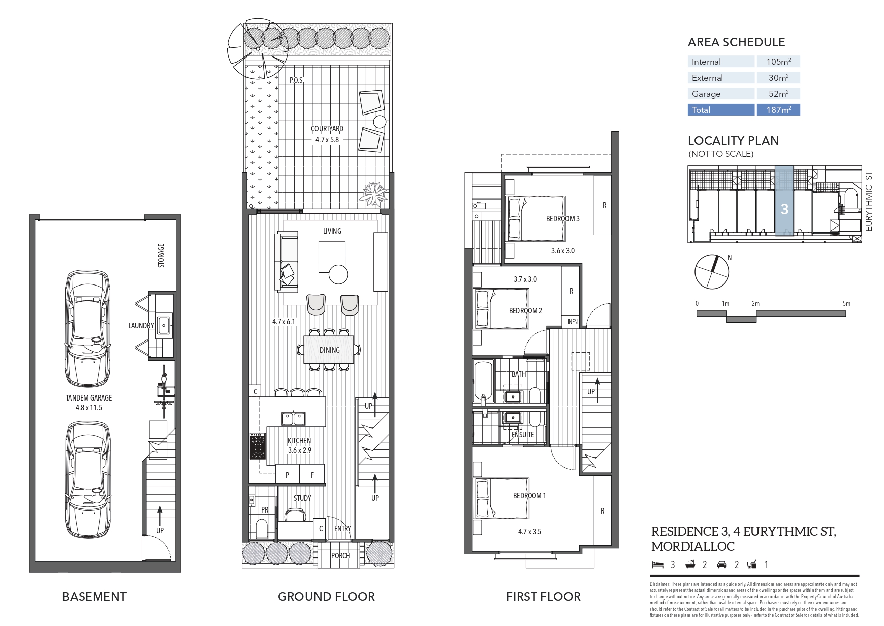 3/4 Eurythmic Street, Mordialloc, VIC 3195 - Thumbnail 1 - 28/04/2021