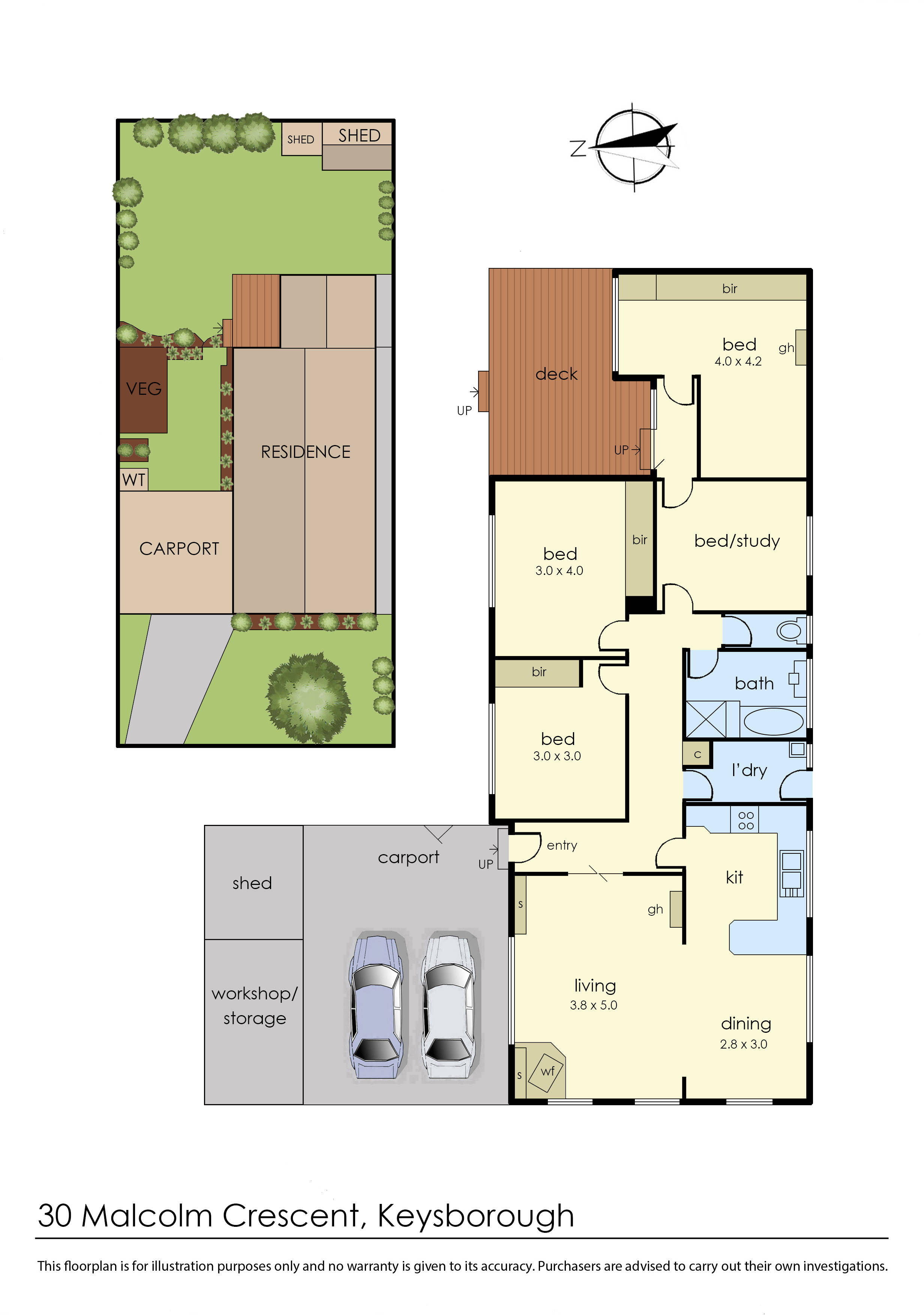 30 Malcolm Crescent, Keysborough, VIC 3173 - Thumbnail 1 - 19/05/2021