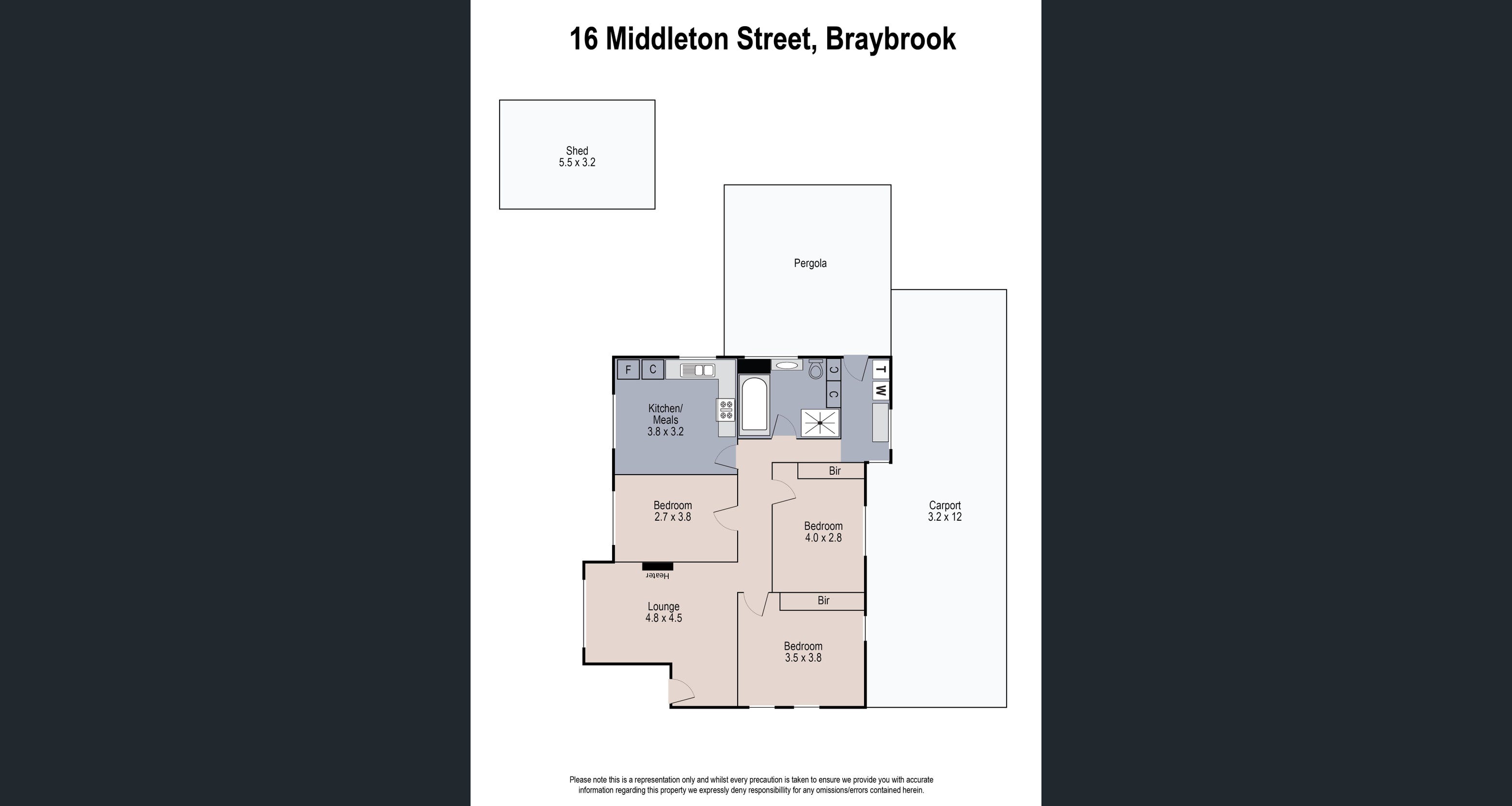 16 Middleton Street, Braybrook, VIC 3019 - Thumbnail 1 - 17/08/2021