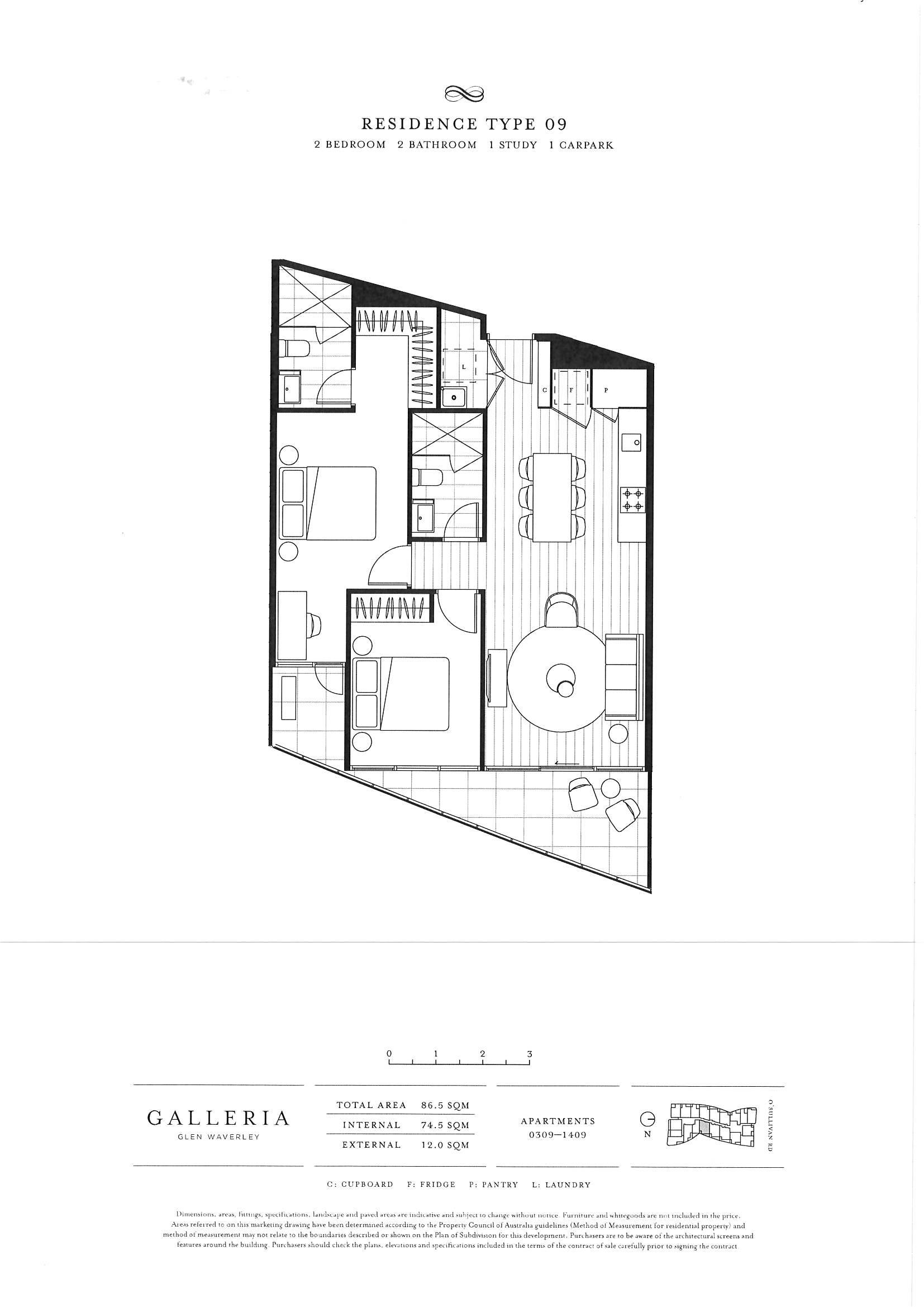 309/52 O'Sullivan Road, Glen Waverley, VIC 3150 - Thumbnail 1 - 24/08/2021