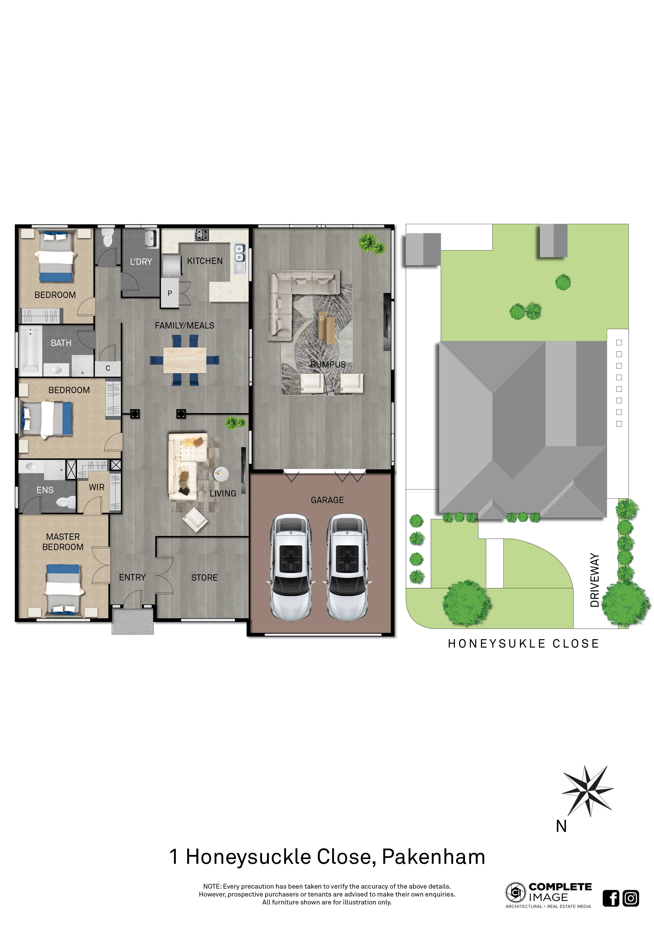 1 Honeysuckle Close, Pakenham, VIC 3810 - Thumbnail 1 - 19/10/2021