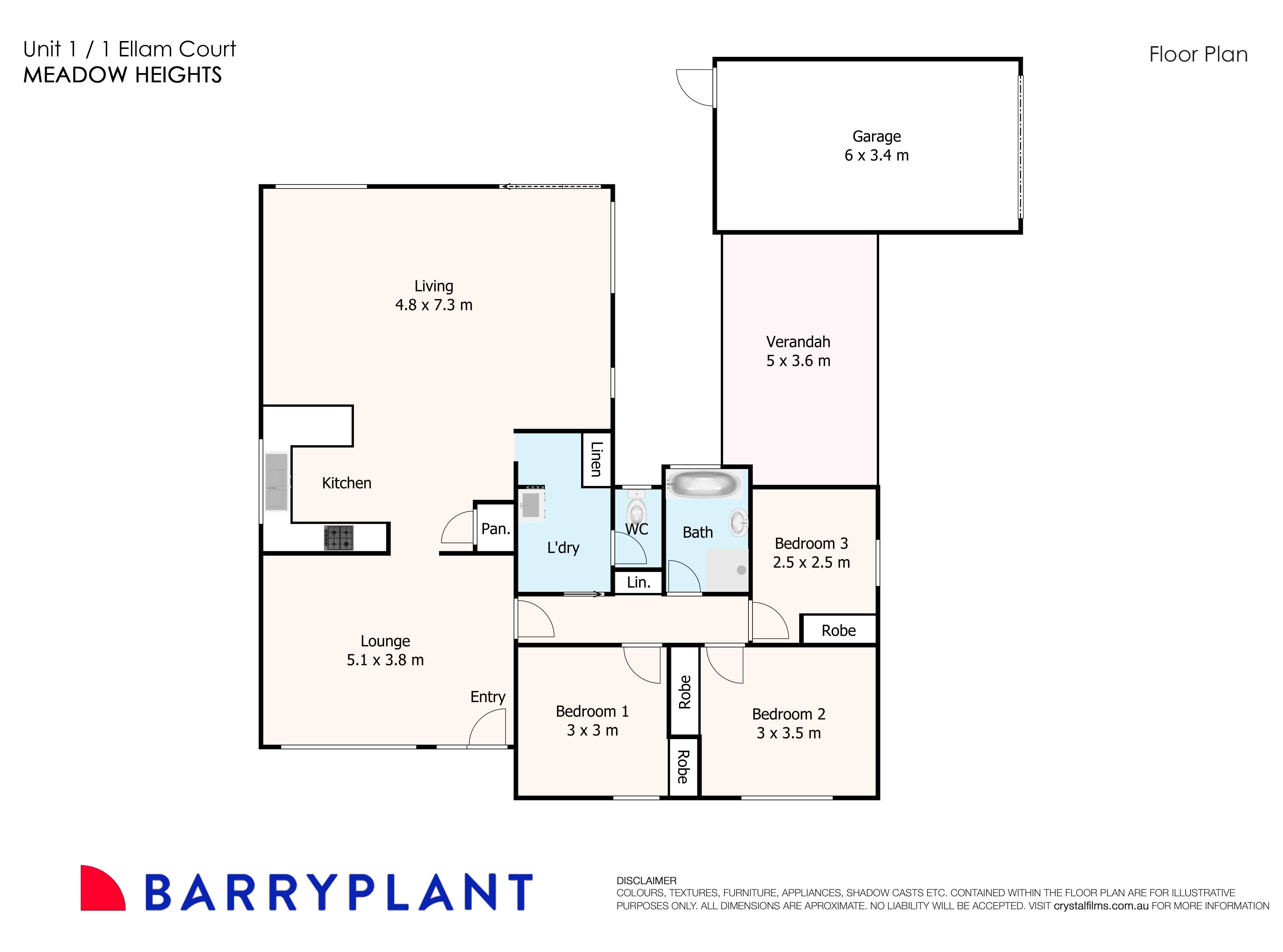 1/1 Ellam Court, Meadow Heights, VIC 3048 - Thumbnail 1 - 16/10/2023