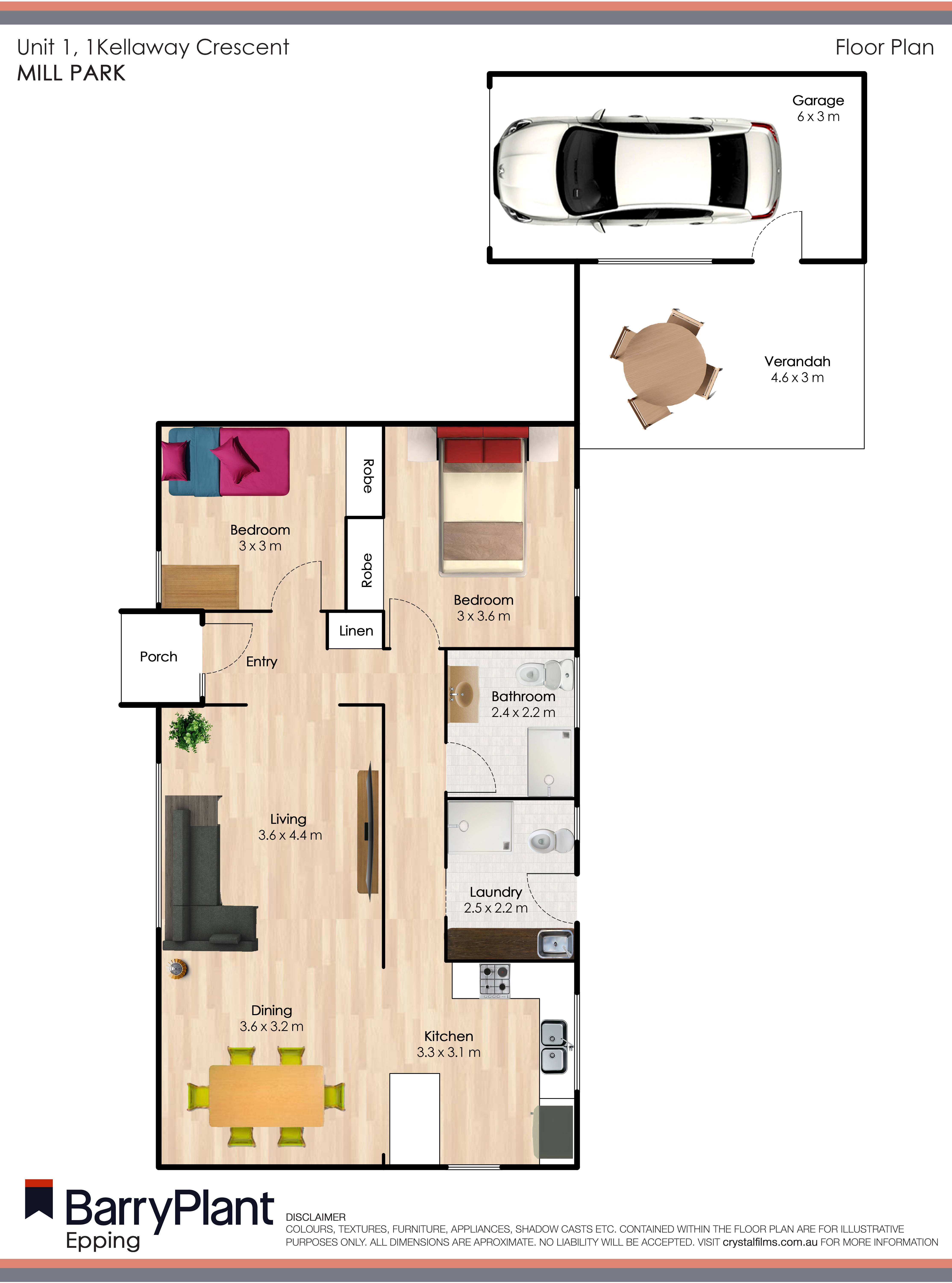 1/1 Kellaway Crescent, Mill Park, VIC 3082 - Thumbnail 1 - 22/05/2025