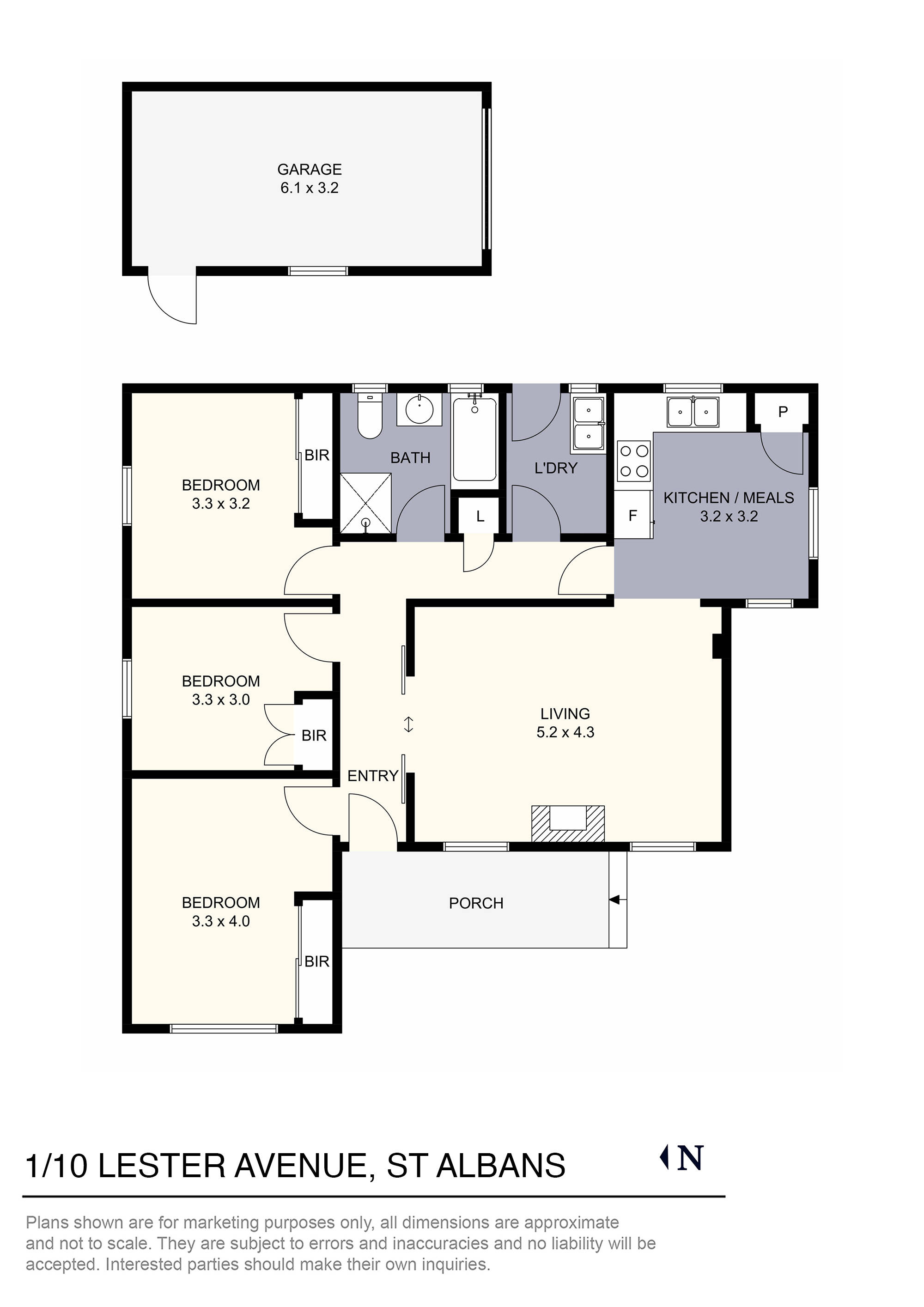 1/10 Lester Avenue, St Albans, VIC 3021 - Thumbnail 1 - 02/09/2025