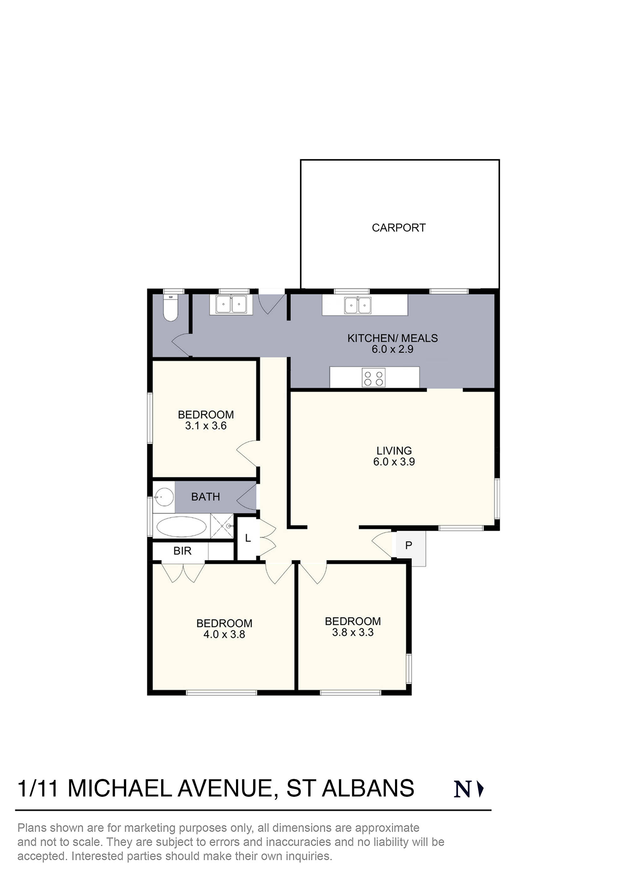 1/11 Michael Avenue, St Albans, VIC 3021 - Thumbnail 1 - 09/09/2024