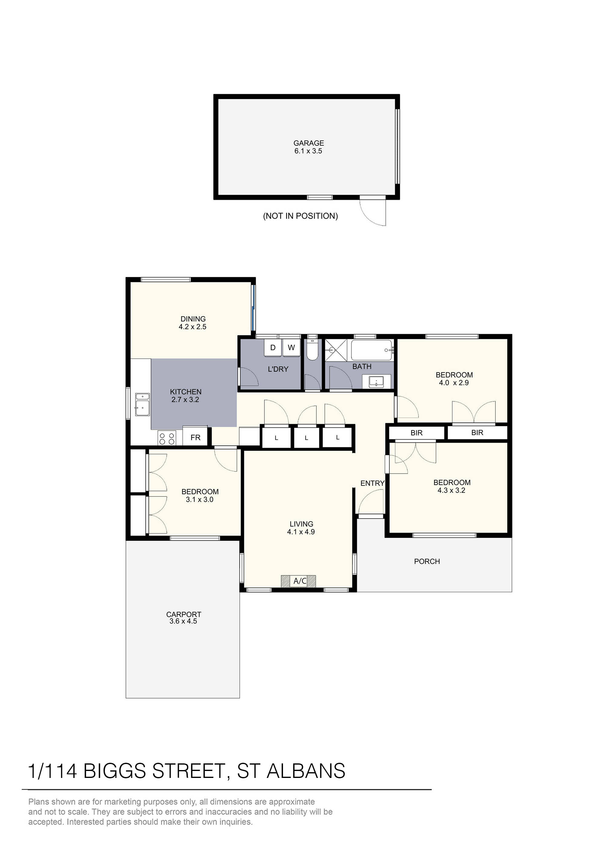 1/114 Biggs Street, St Albans, VIC 3021 - Thumbnail 1 - 20/02/2023