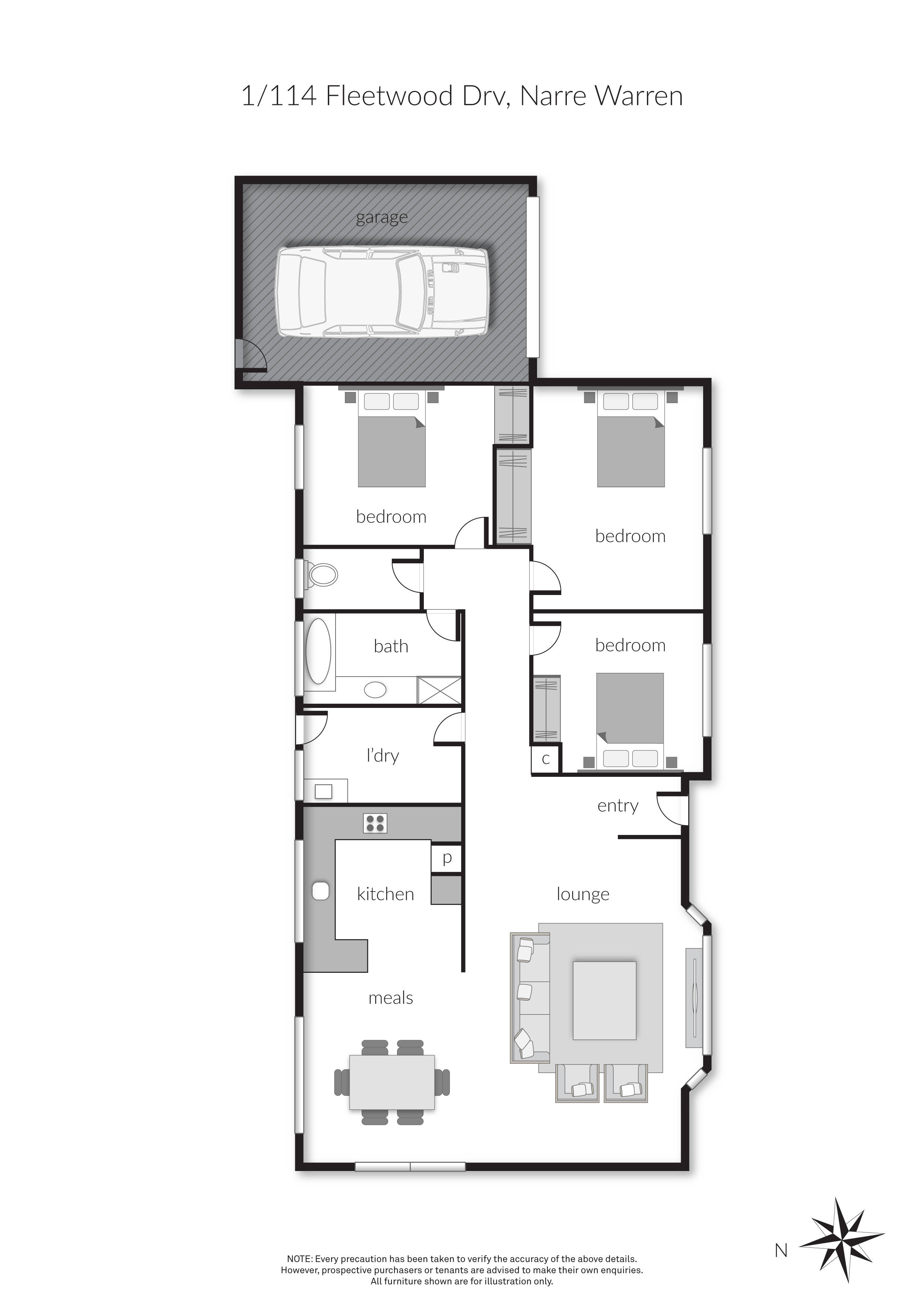 1/114 Fleetwood Drive, Narre Warren, VIC 3805 - Thumbnail 1 - 15/05/2025