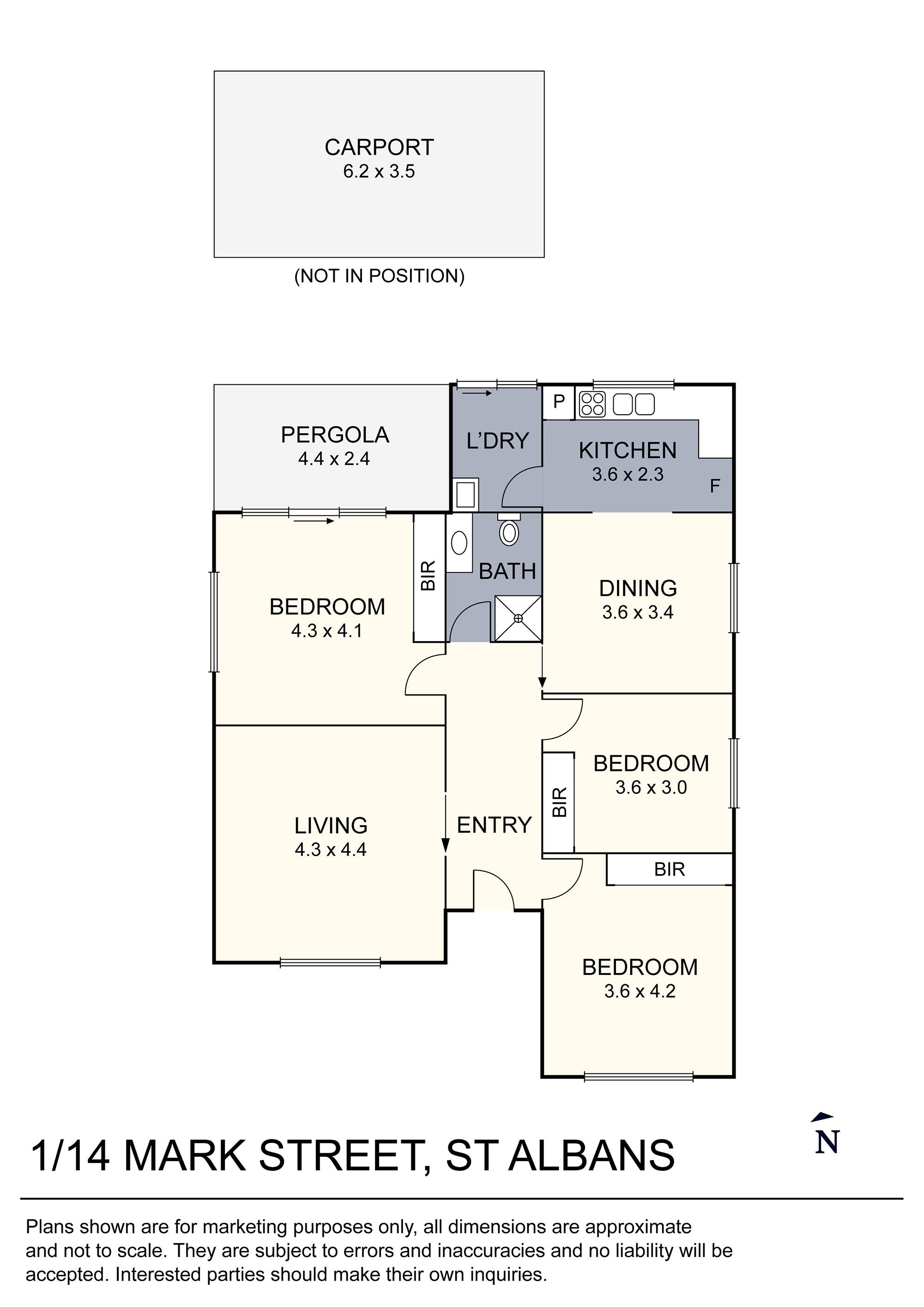 1/14 Mark Street, St Albans, VIC 3021 - Thumbnail 1 - 24/01/2024