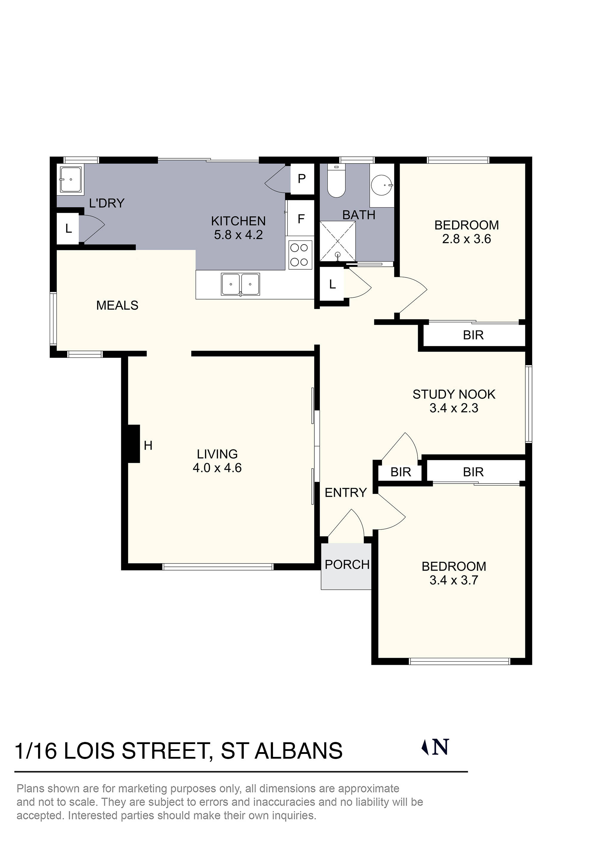 1/16 Lois Street, St Albans, VIC 3021 - Thumbnail 1 - 01/11/2023
