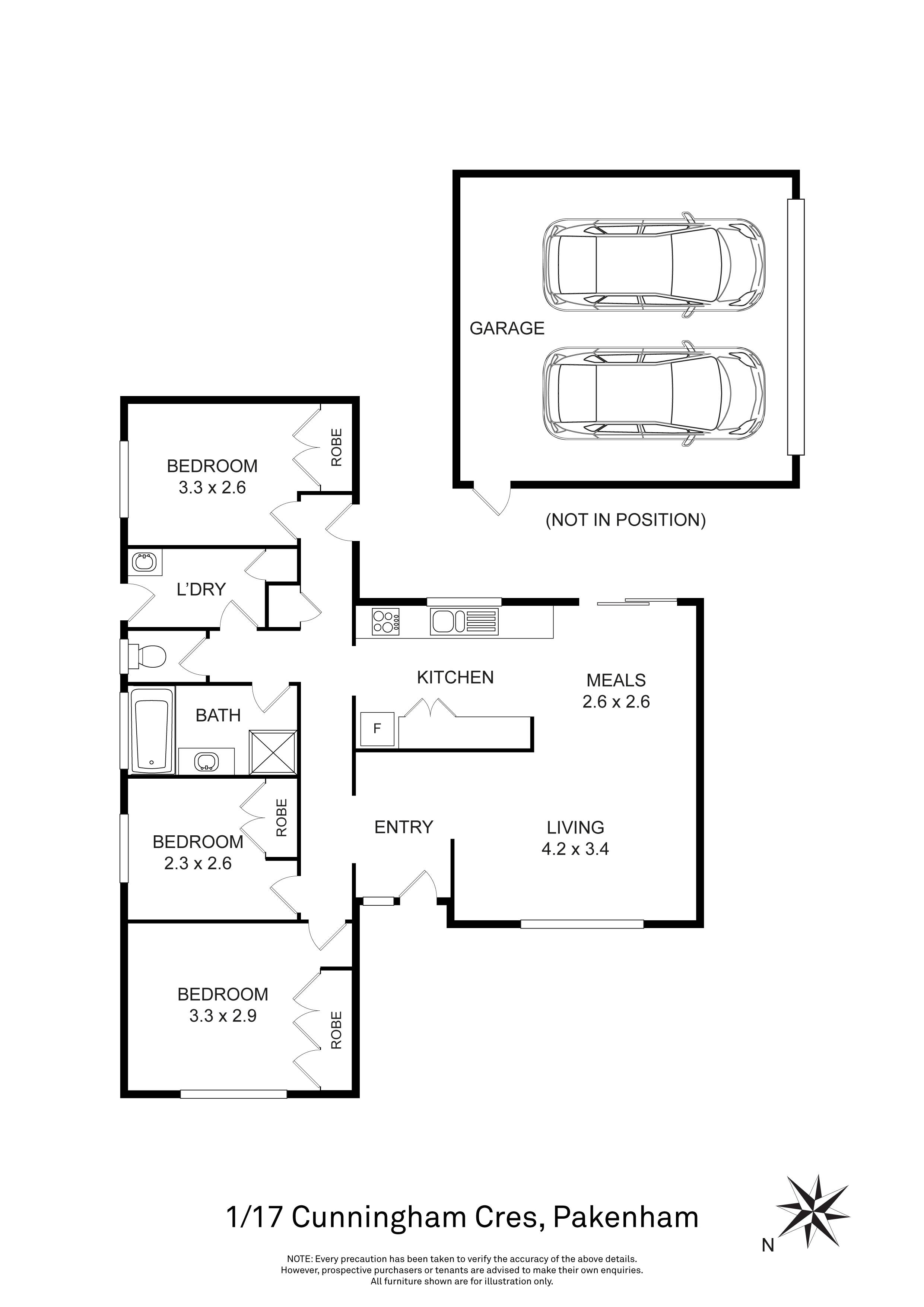 1/17 Cunningham Crescent, Pakenham, VIC 3810 - Thumbnail 1 - 28/04/2026