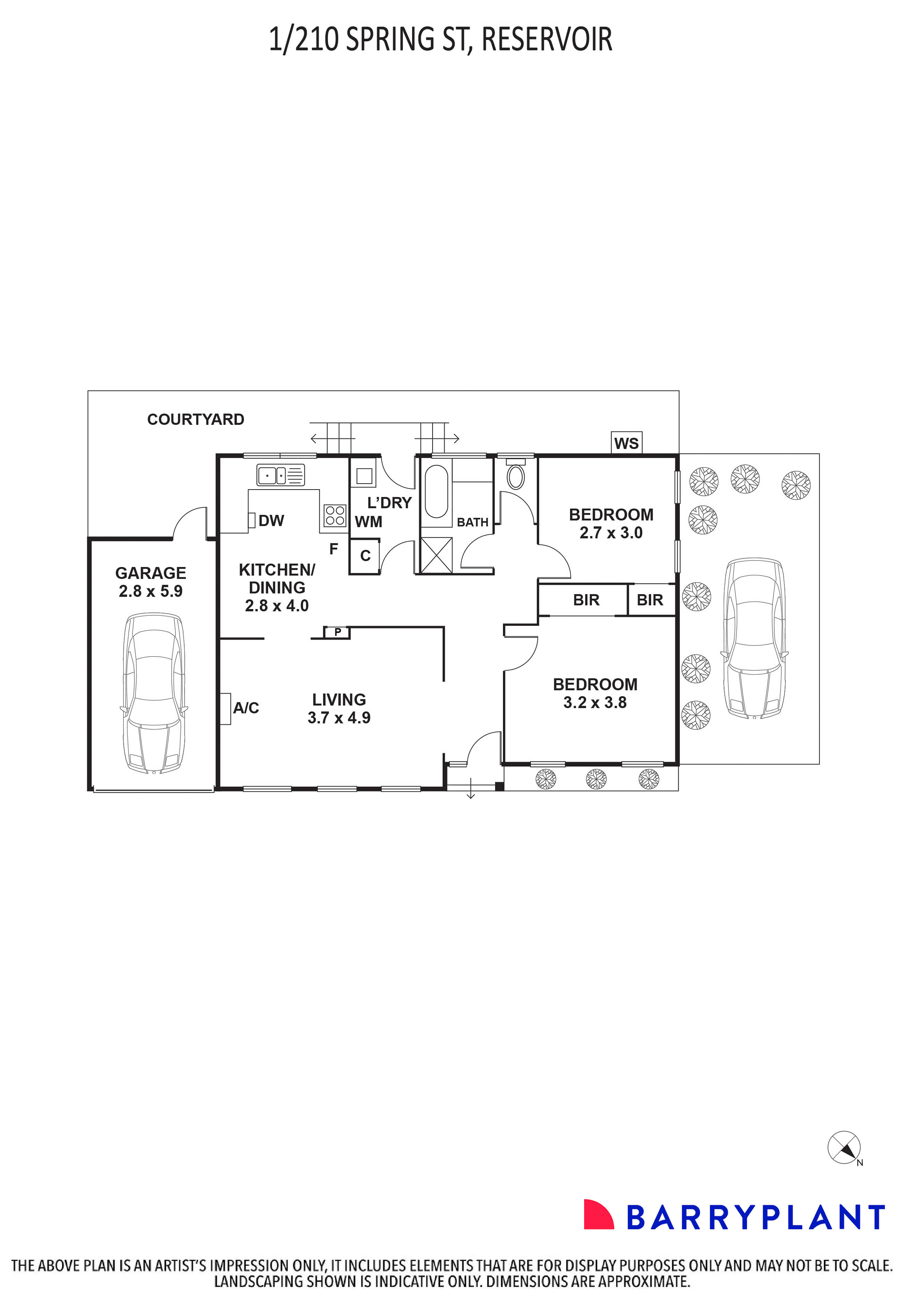 1/210 Spring Street, Reservoir, VIC 3073 - Thumbnail 1 - 01/05/2024