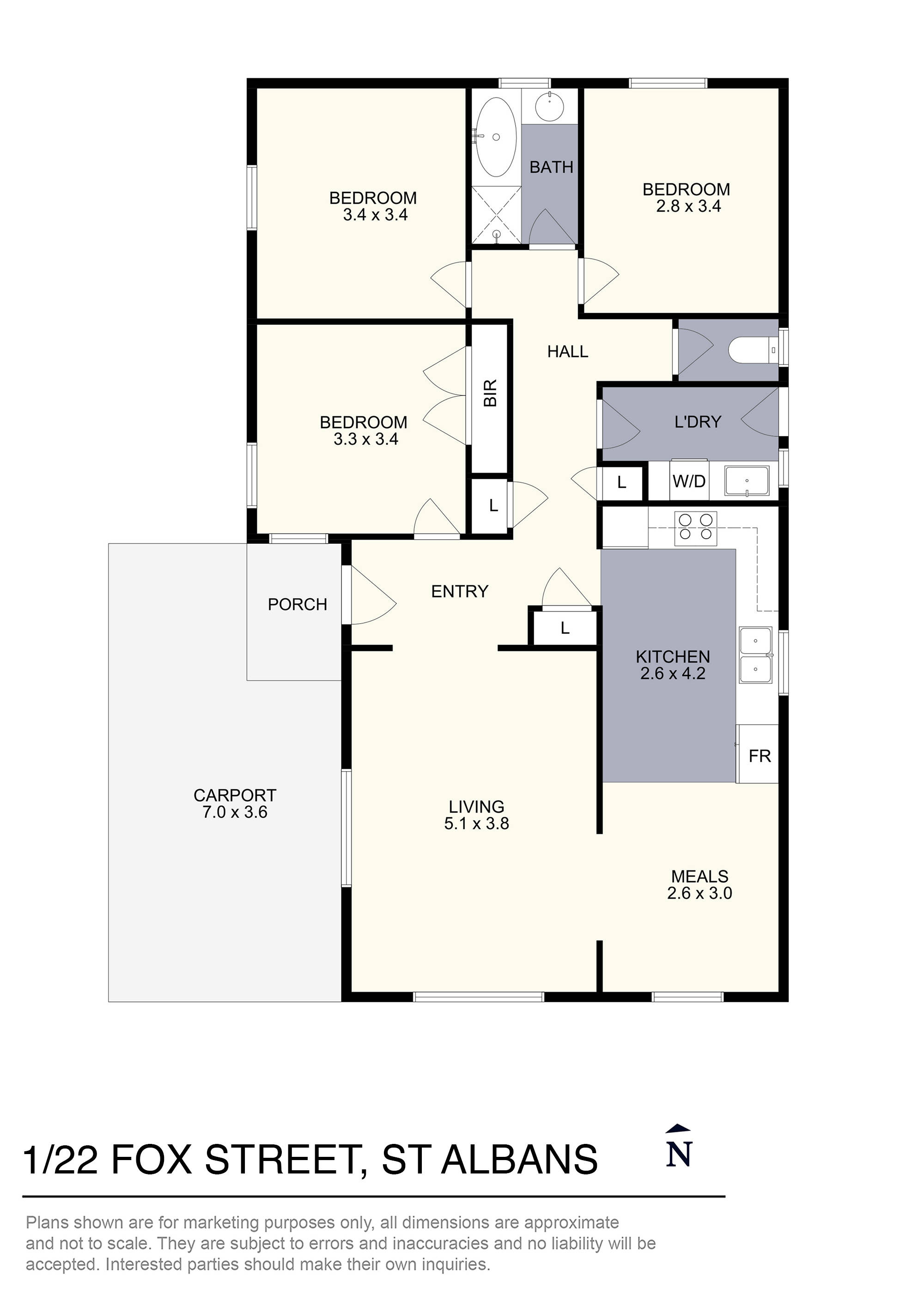 1/22 Fox Street, St Albans, VIC 3021 - Thumbnail 1 - 24/09/2025