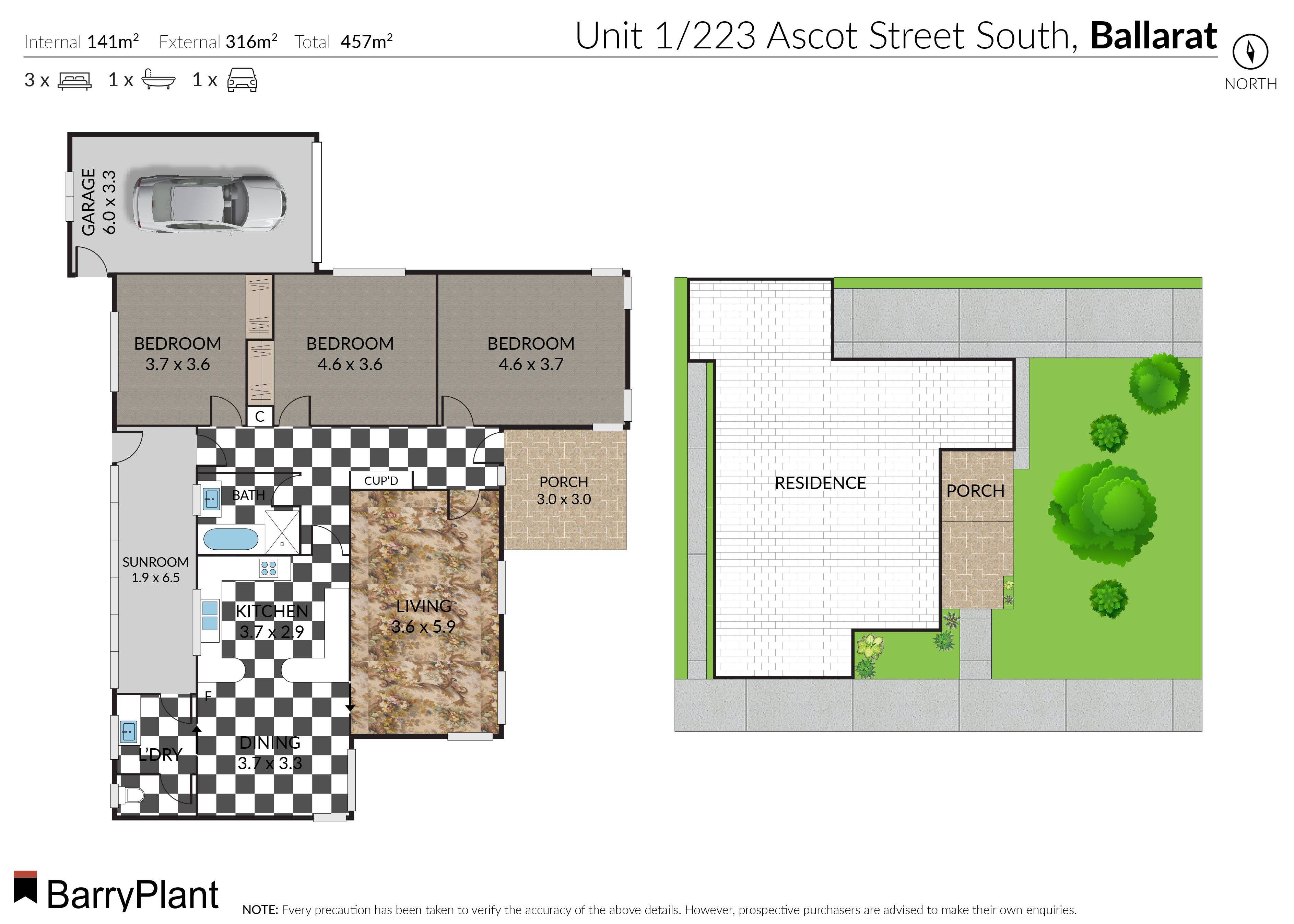 1/223 Ascot Street South, Ballarat Central, VIC 3350 - Thumbnail 1 - 19/07/2022
