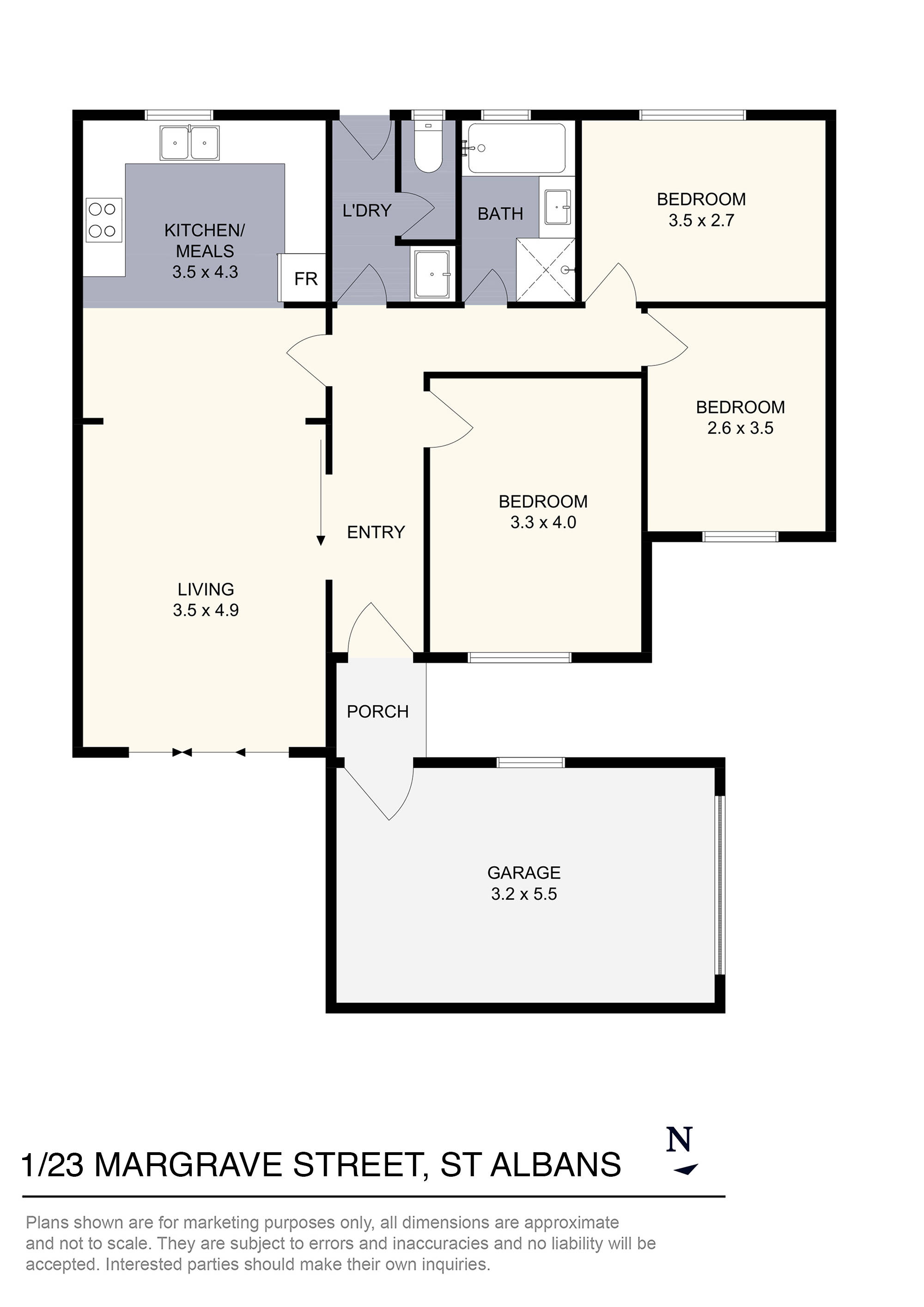 1/23 Margrave Street, St Albans, VIC 3021 - Thumbnail 1 - 05/11/2025