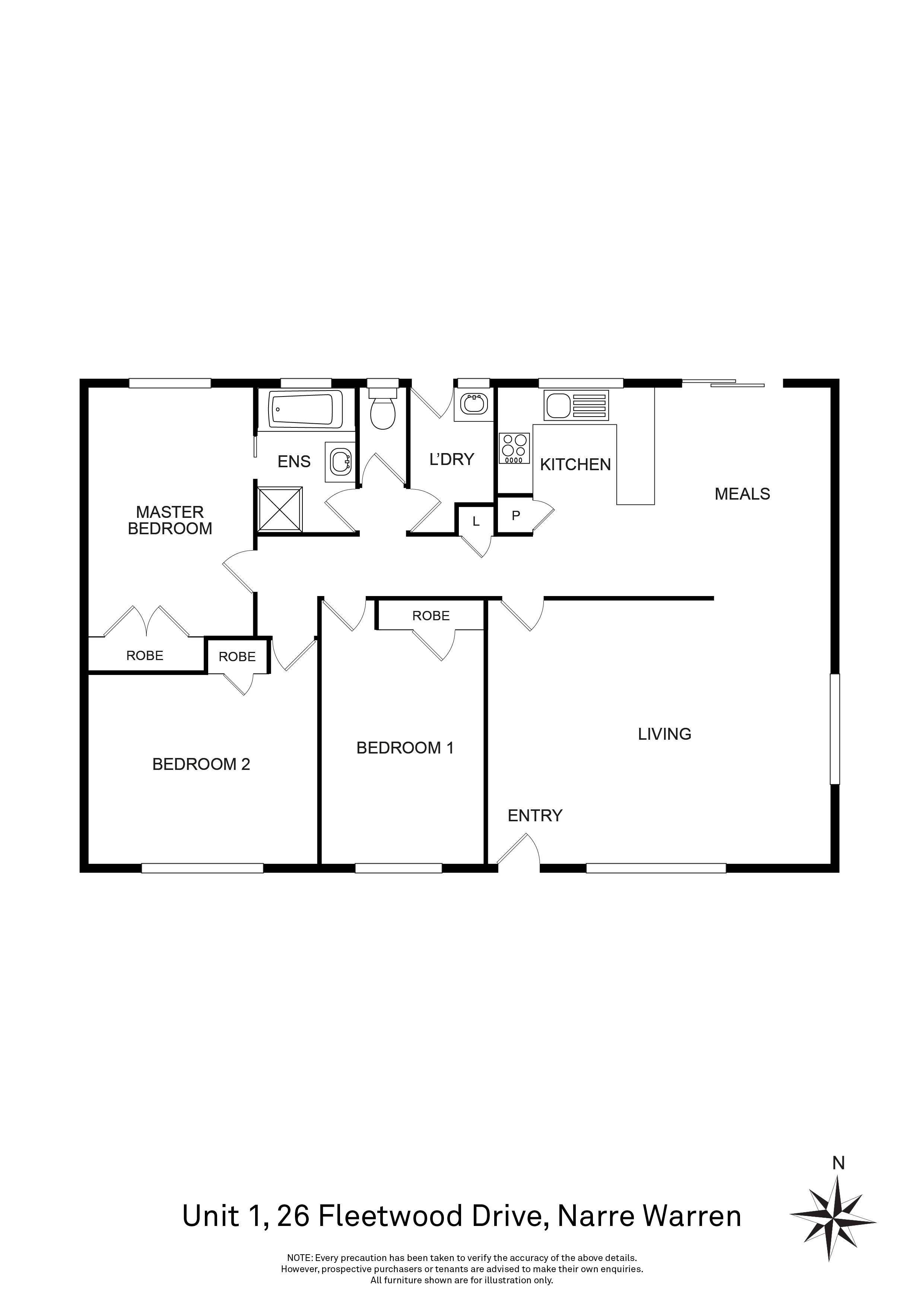 1/26 Fleetwood Drive, Narre Warren, VIC 3805 - Thumbnail 1 - 24/02/2022