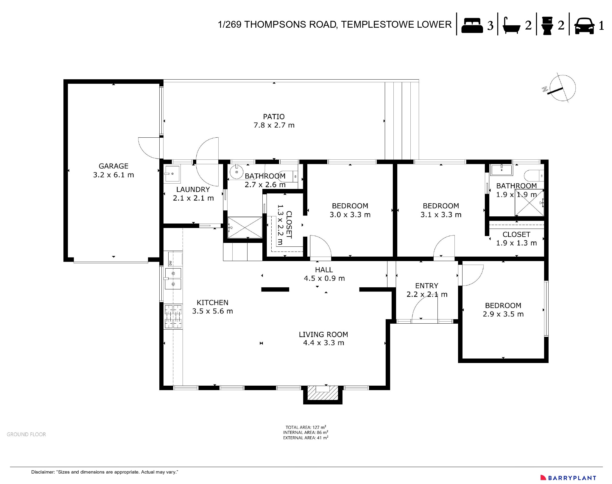 1/269 Thompsons Road, Templestowe Lower, VIC 3107 - Thumbnail 1 - 11/05/2026