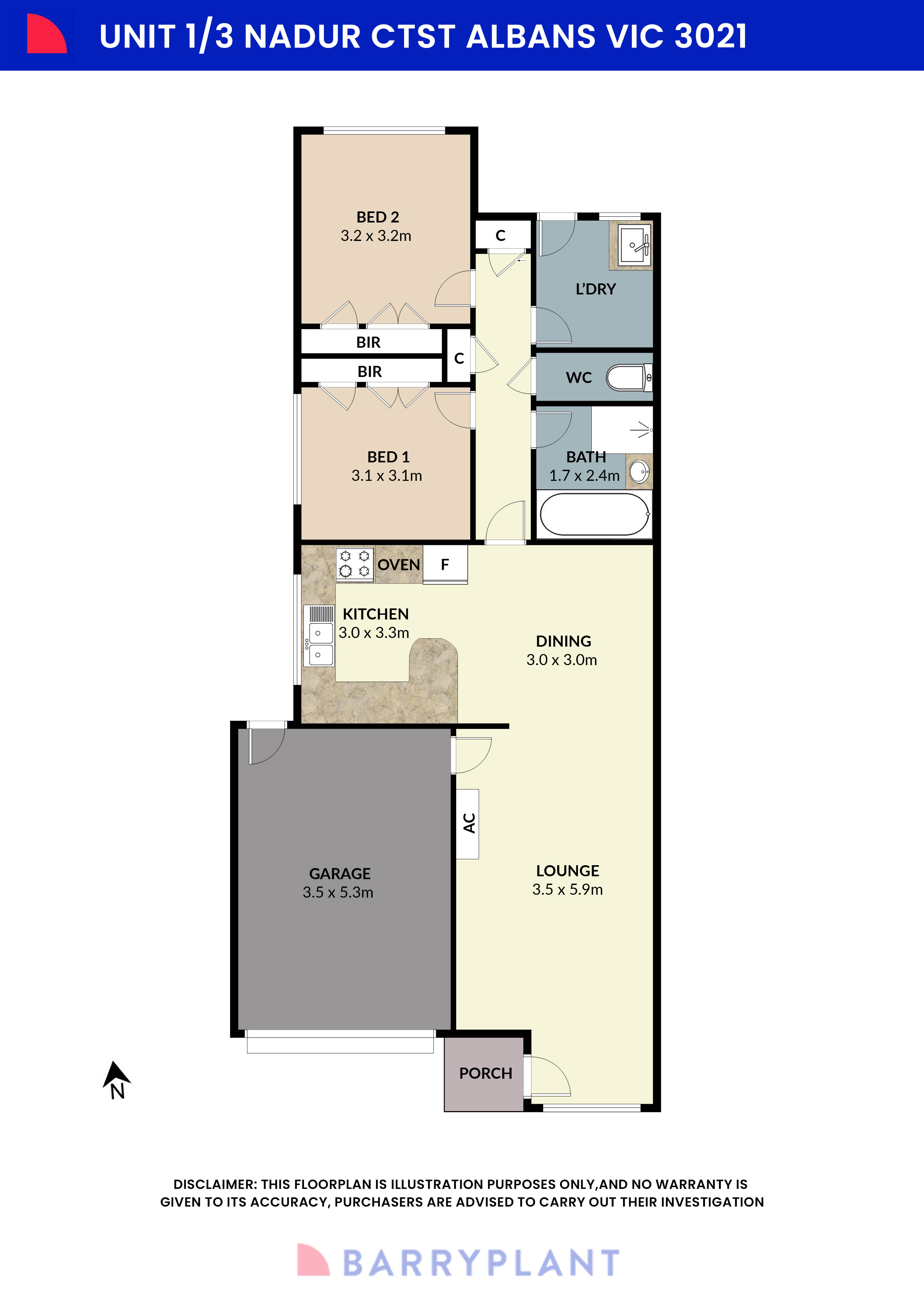 1/3 Nadur Court, St Albans, VIC 3021 - Thumbnail 1 - 04/10/2024