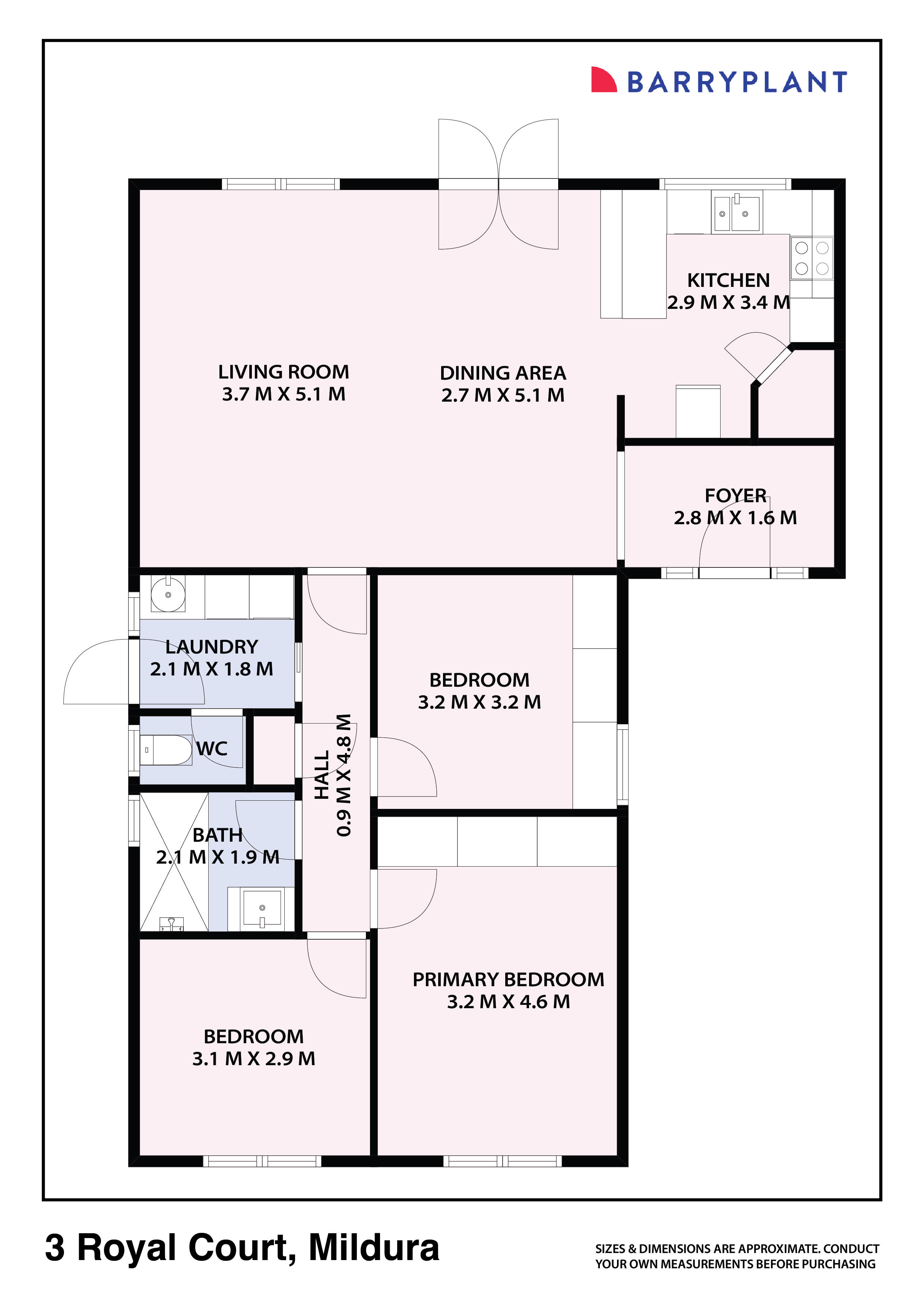 1/3 Royal Court, Mildura, VIC 3500 - Thumbnail 1 - 06/11/2024