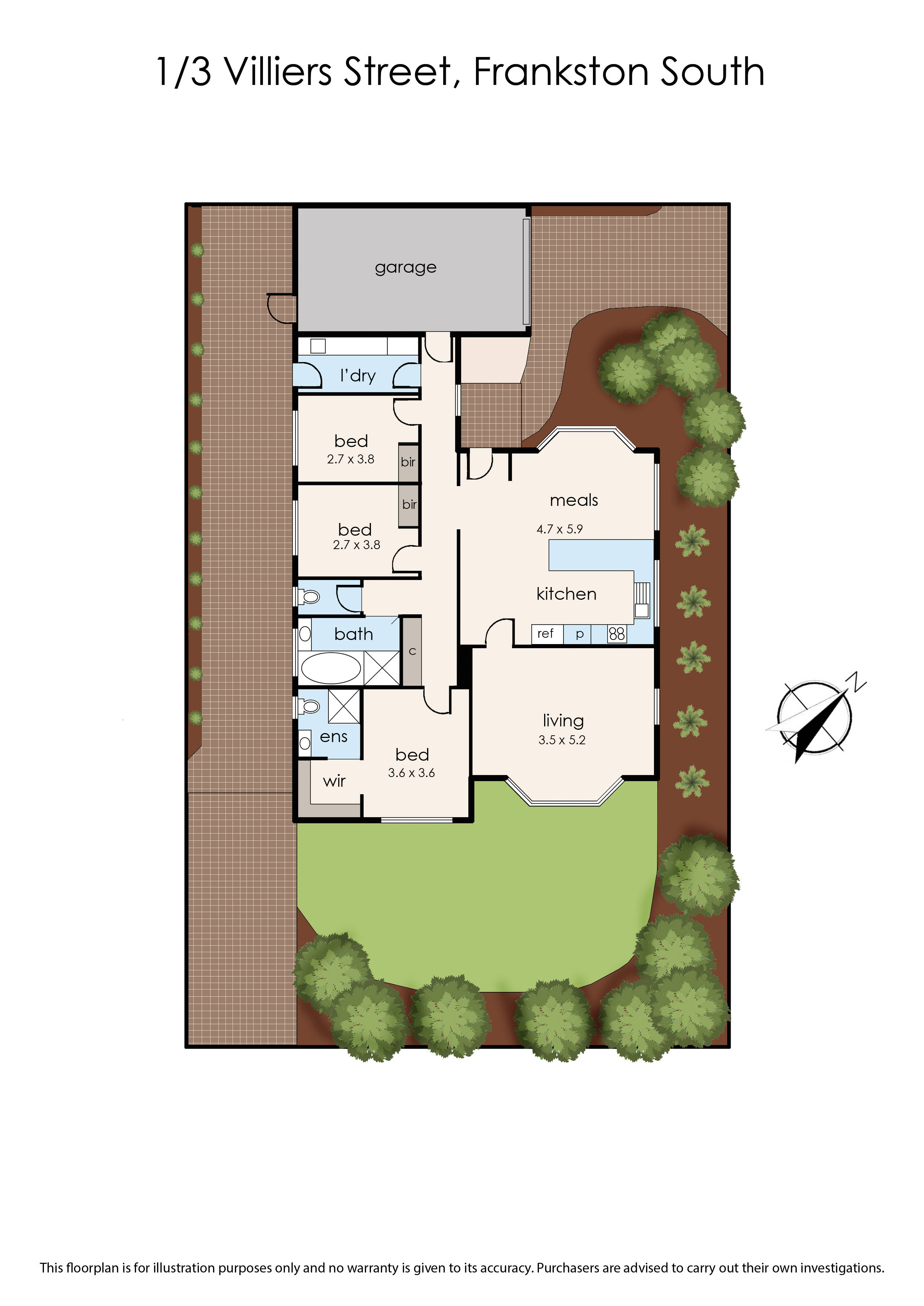 1/3 Villiers Street, Frankston South, VIC 3199 - Thumbnail 1 - 16/09/2022