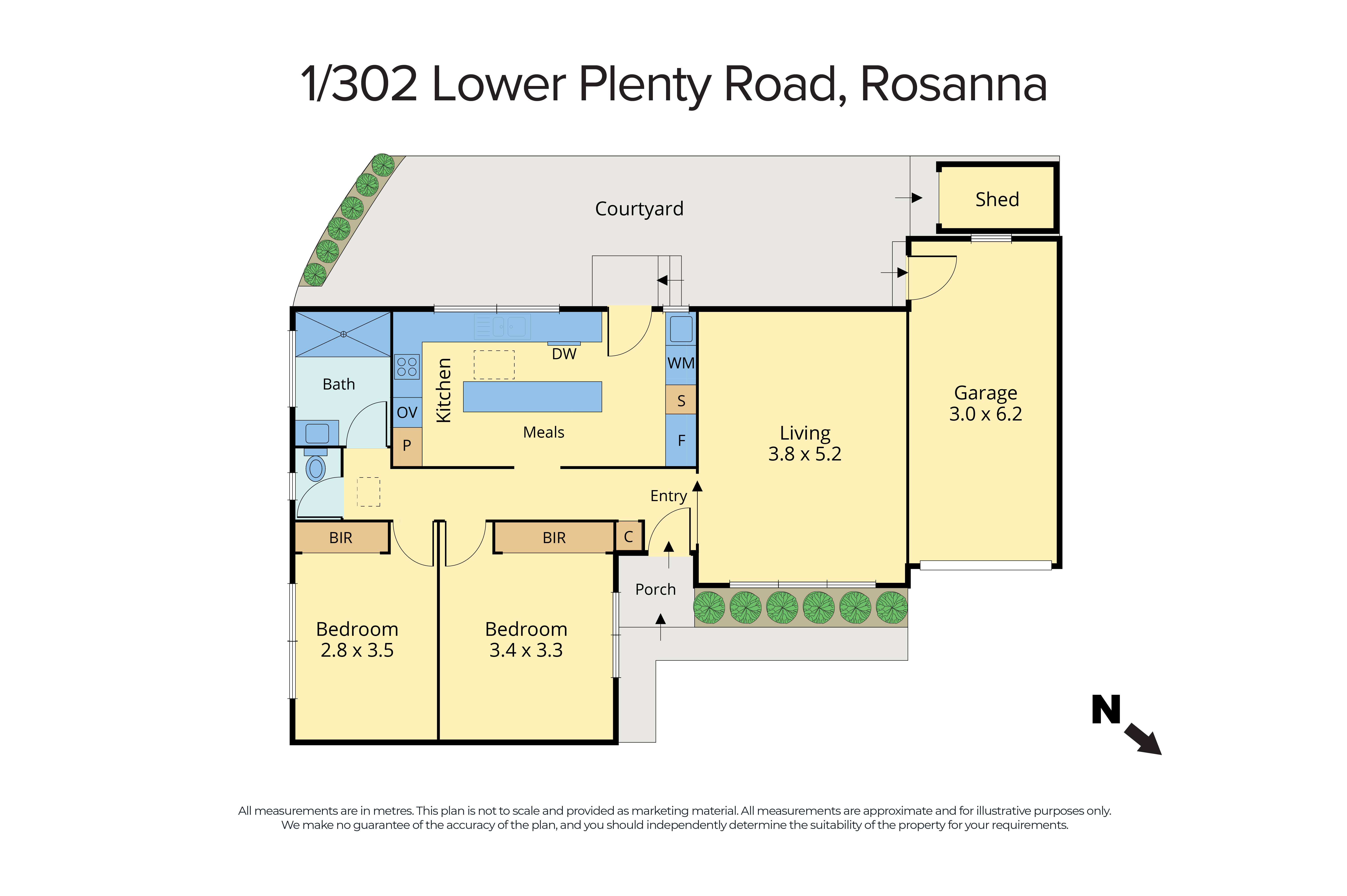 1/302 Lower Plenty Road, Rosanna, VIC 3084 - Thumbnail 1 - 13/05/2025