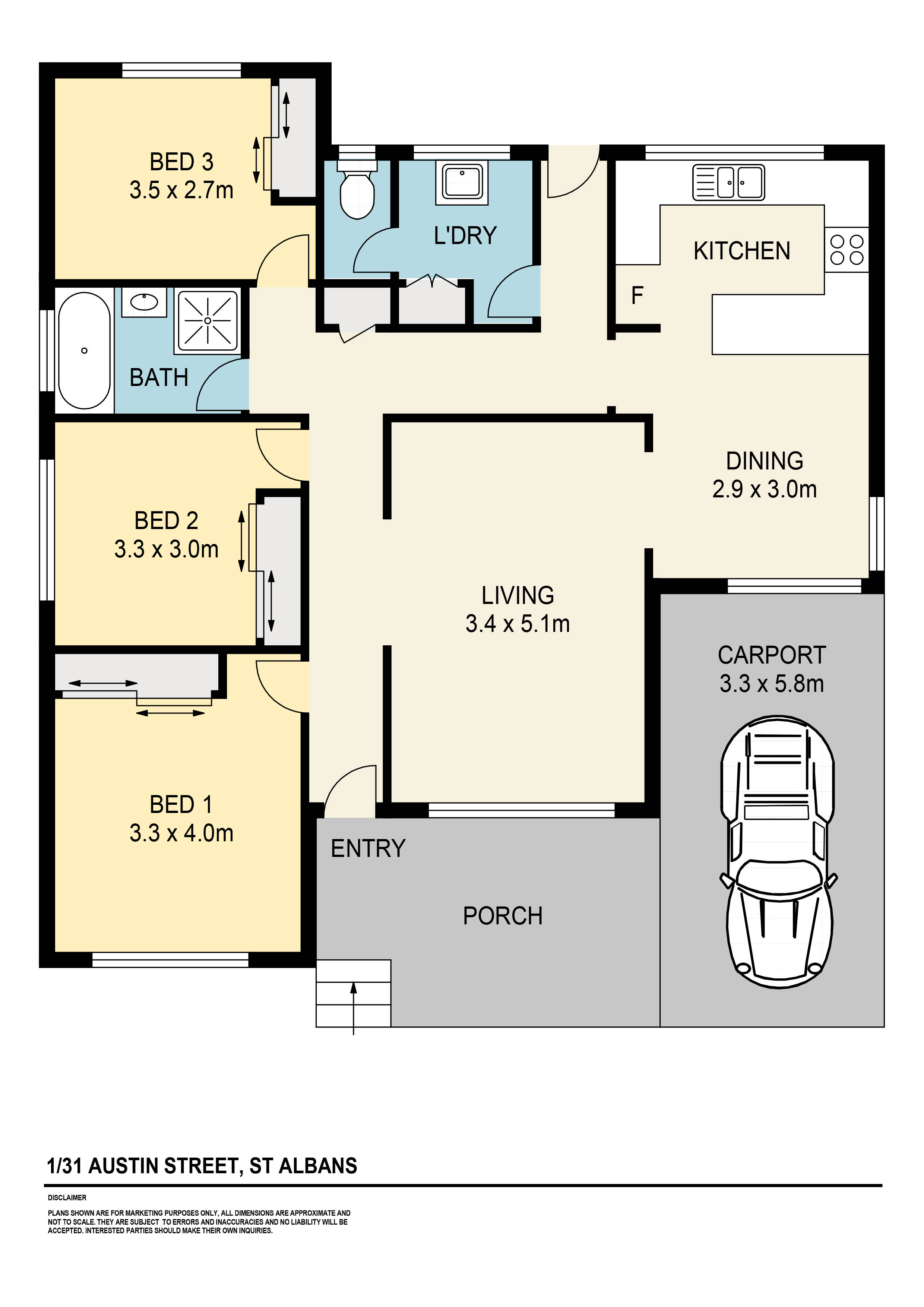 1/31 Austin Street, St Albans, VIC 3021 - Thumbnail 1 - 20/01/2022