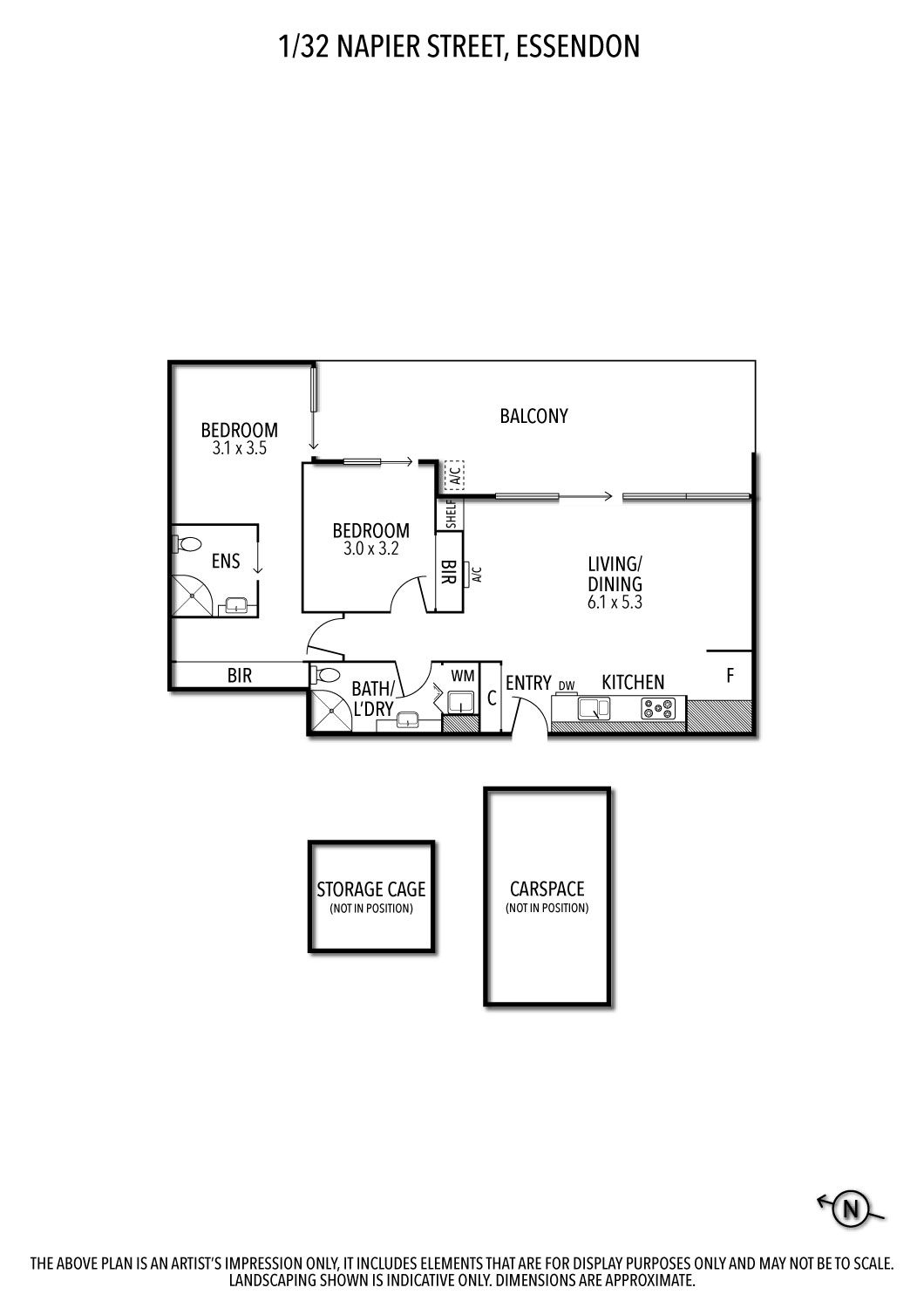 1/32 Napier Street, Essendon, VIC 3040 - Thumbnail 1 - 25/05/2023